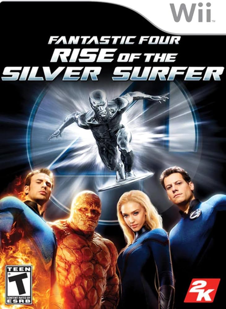 Fantastic Four: Rise of the Silver Surfer Nintendo Wii Videogame