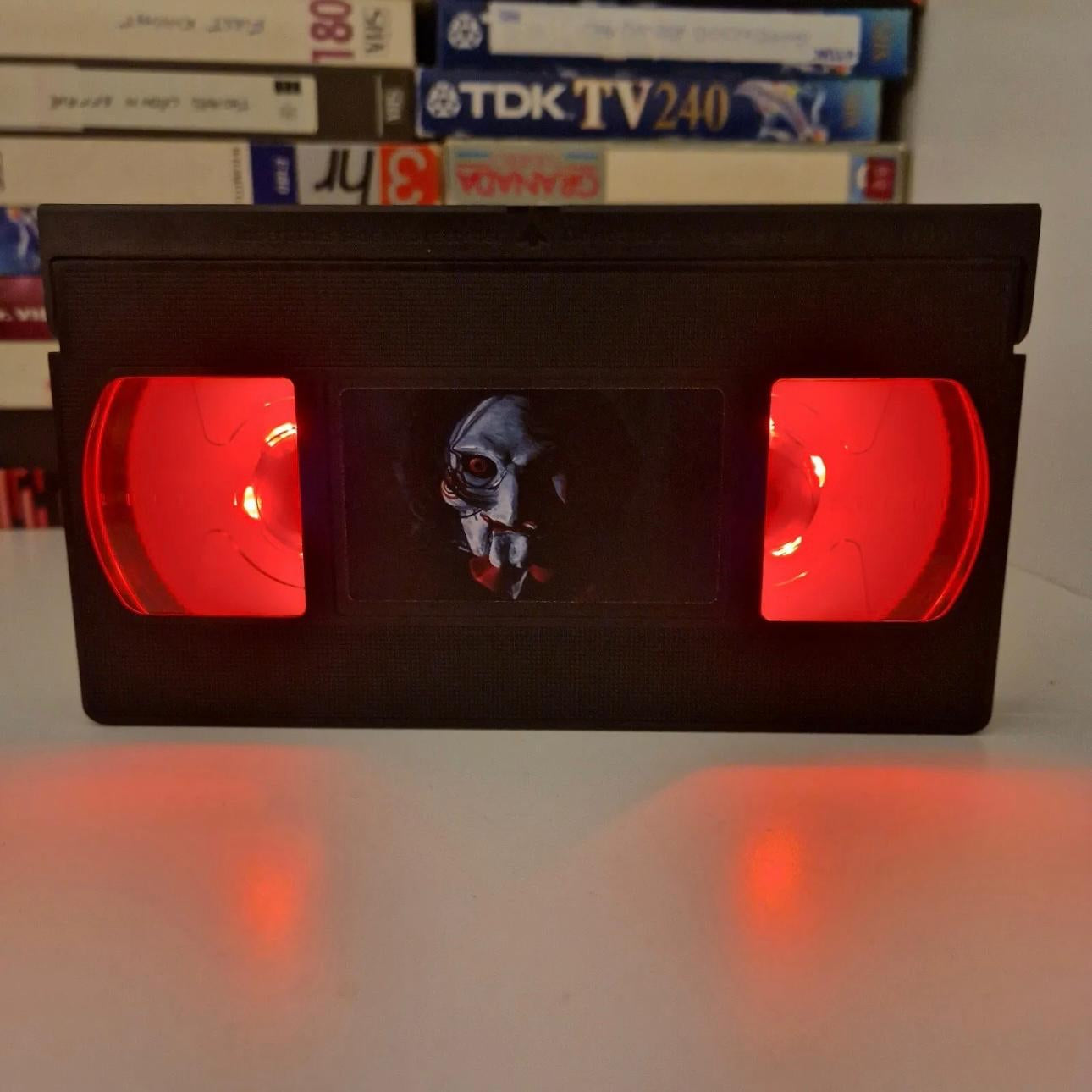 Saw VHS LED Lamp