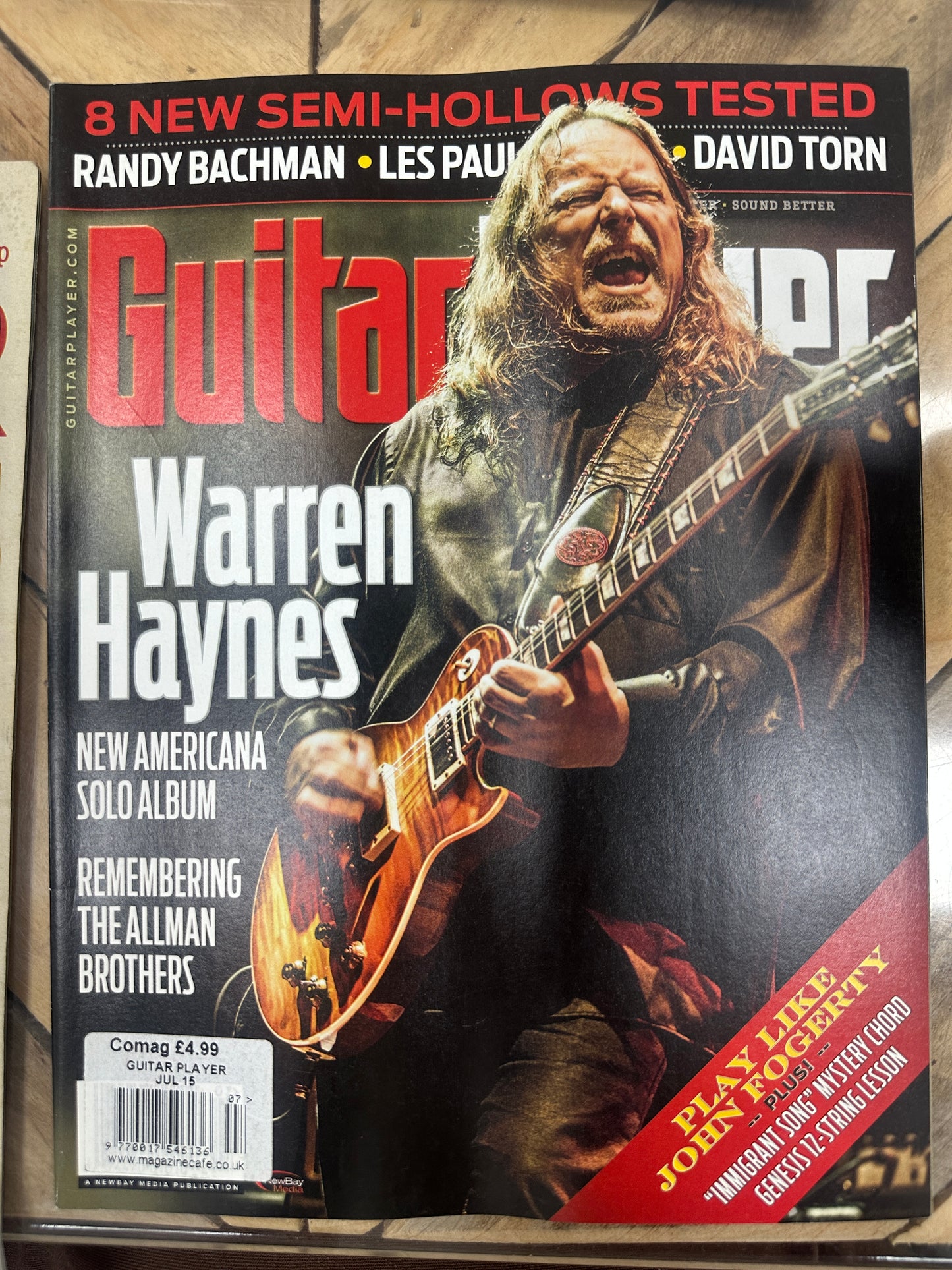 Guitar Player July 2015 Issue