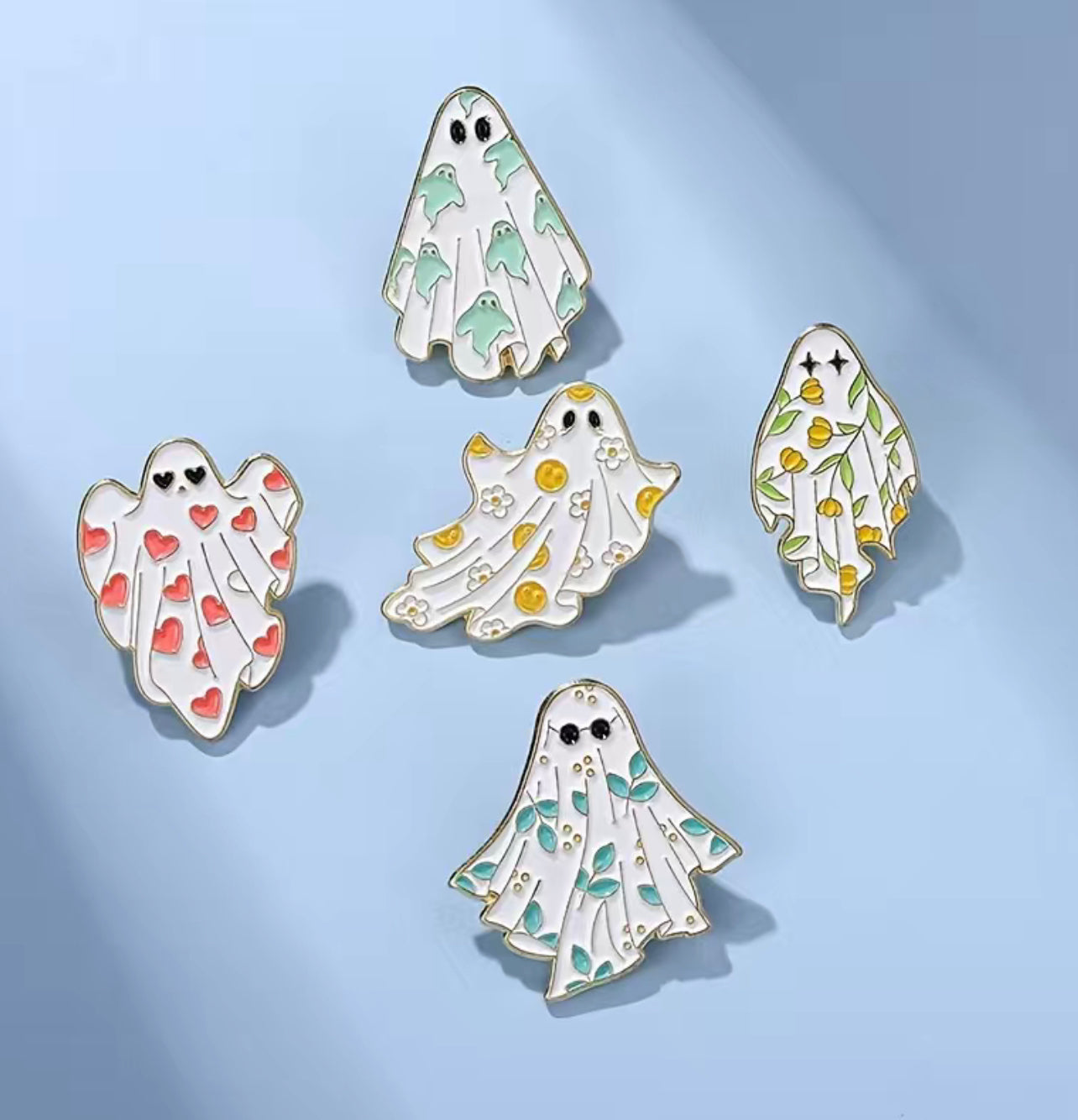 Ghost Pin Badge