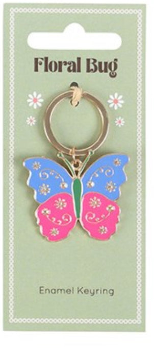 Floral Bug Keyring