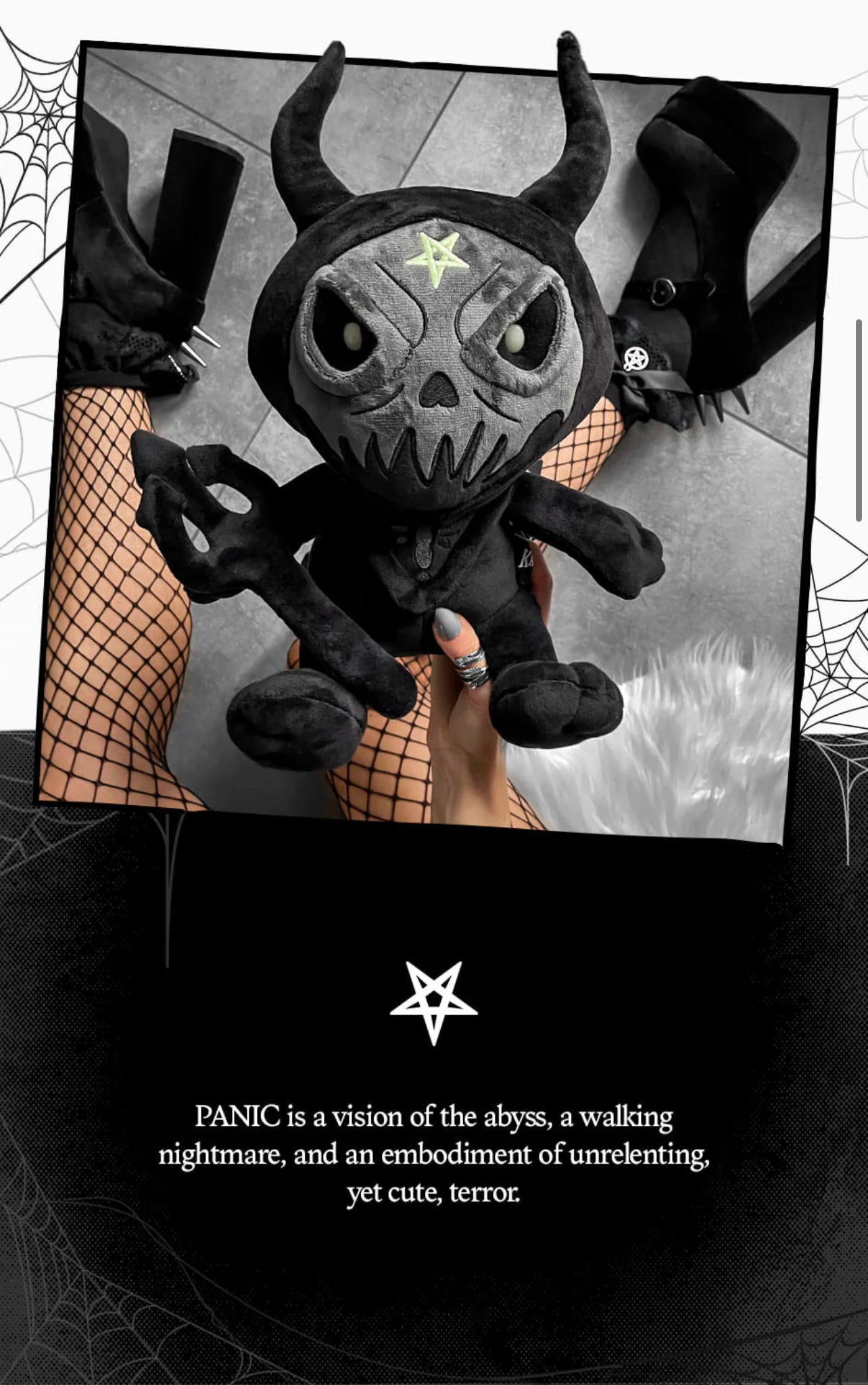 Panic Plush Kreeptures by Killstar
