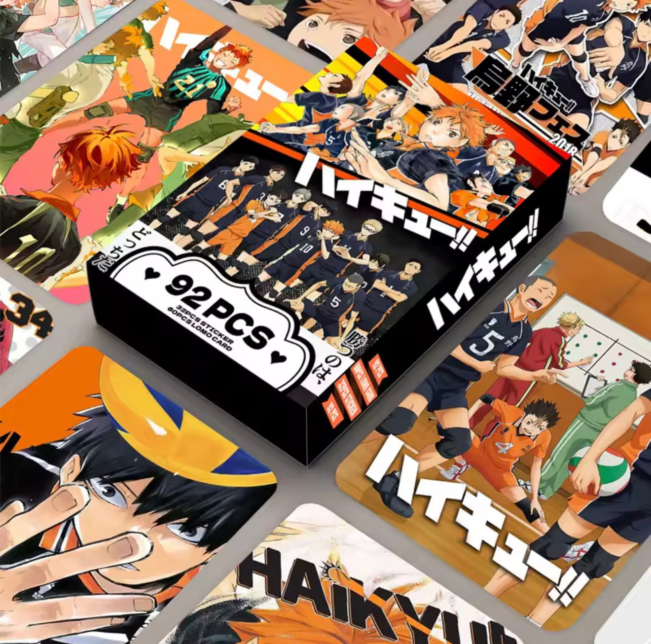 Haikyu!! Lomo Card & Sticker Pack (92pcs)