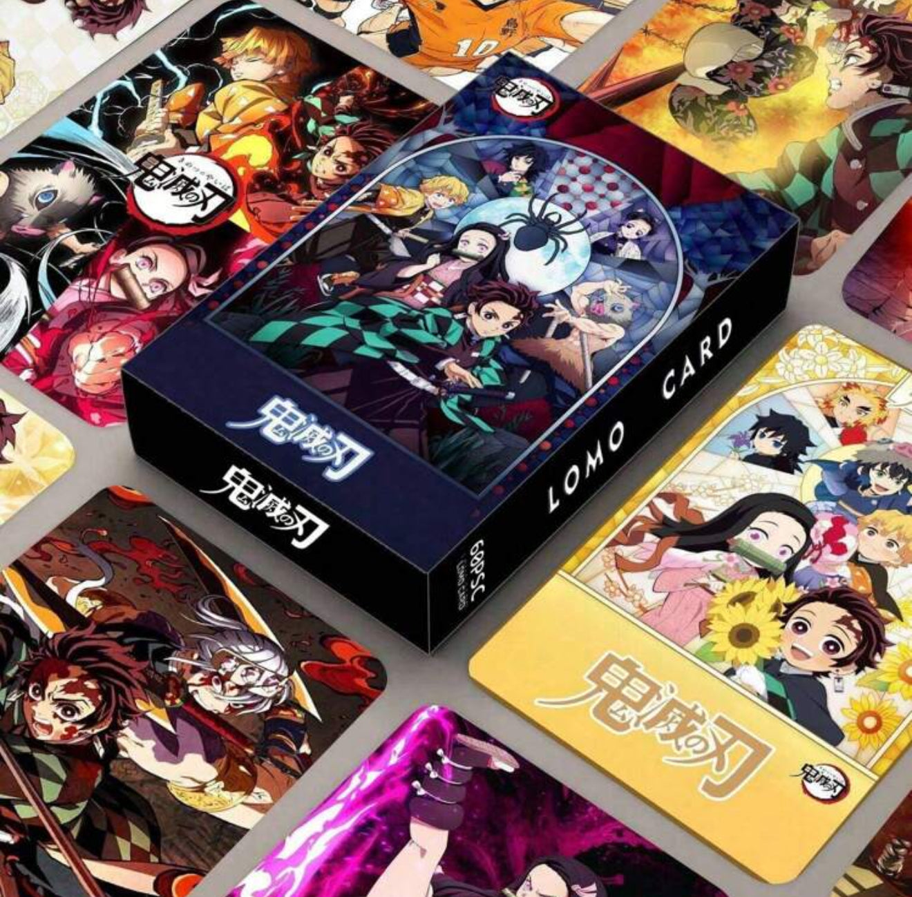Demon Slayer Black Lomo Card Set (60pcs)