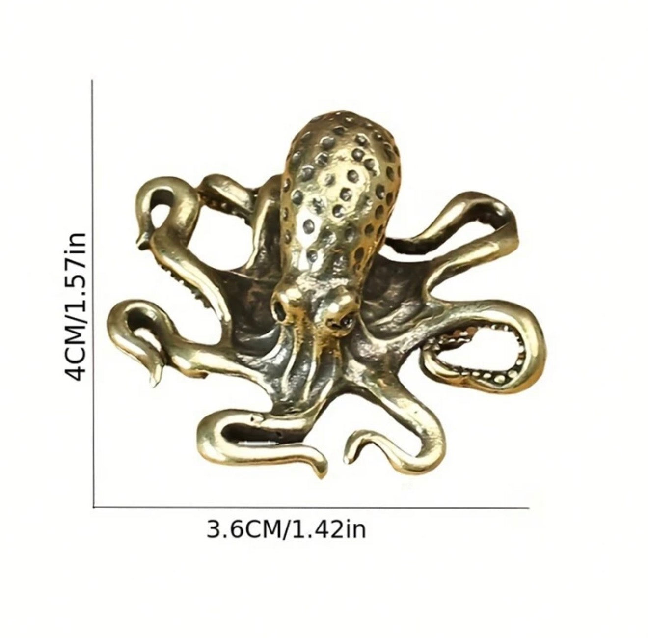 Octopus Small Metal Figure