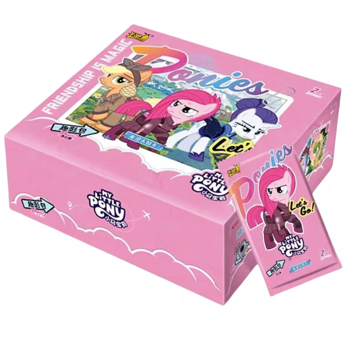 My Little Pony Ponies Let’s go! Trading Card Pack (Pinkie Pie)