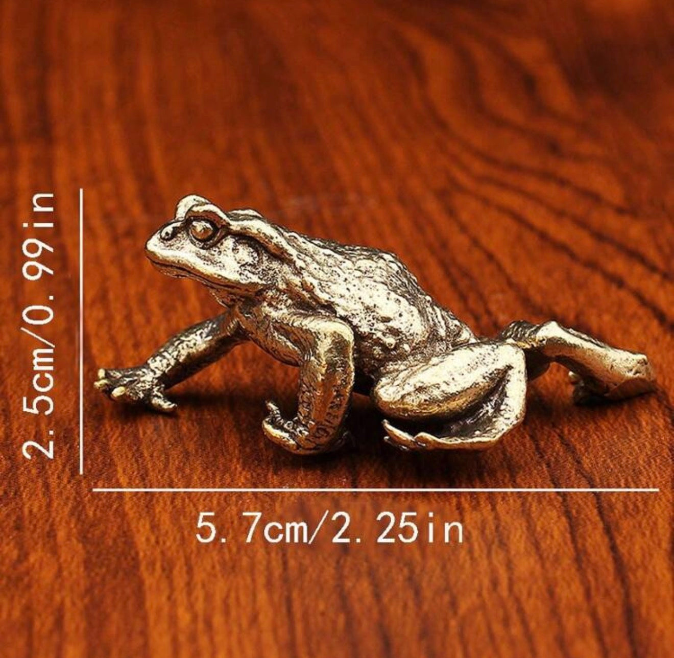 Frog Metal Figure