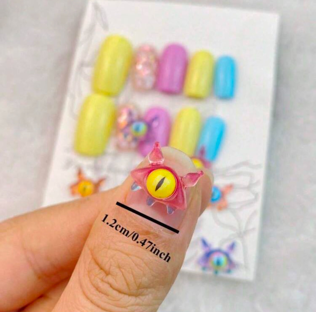 Eye Monster Luminous Miniature Figure