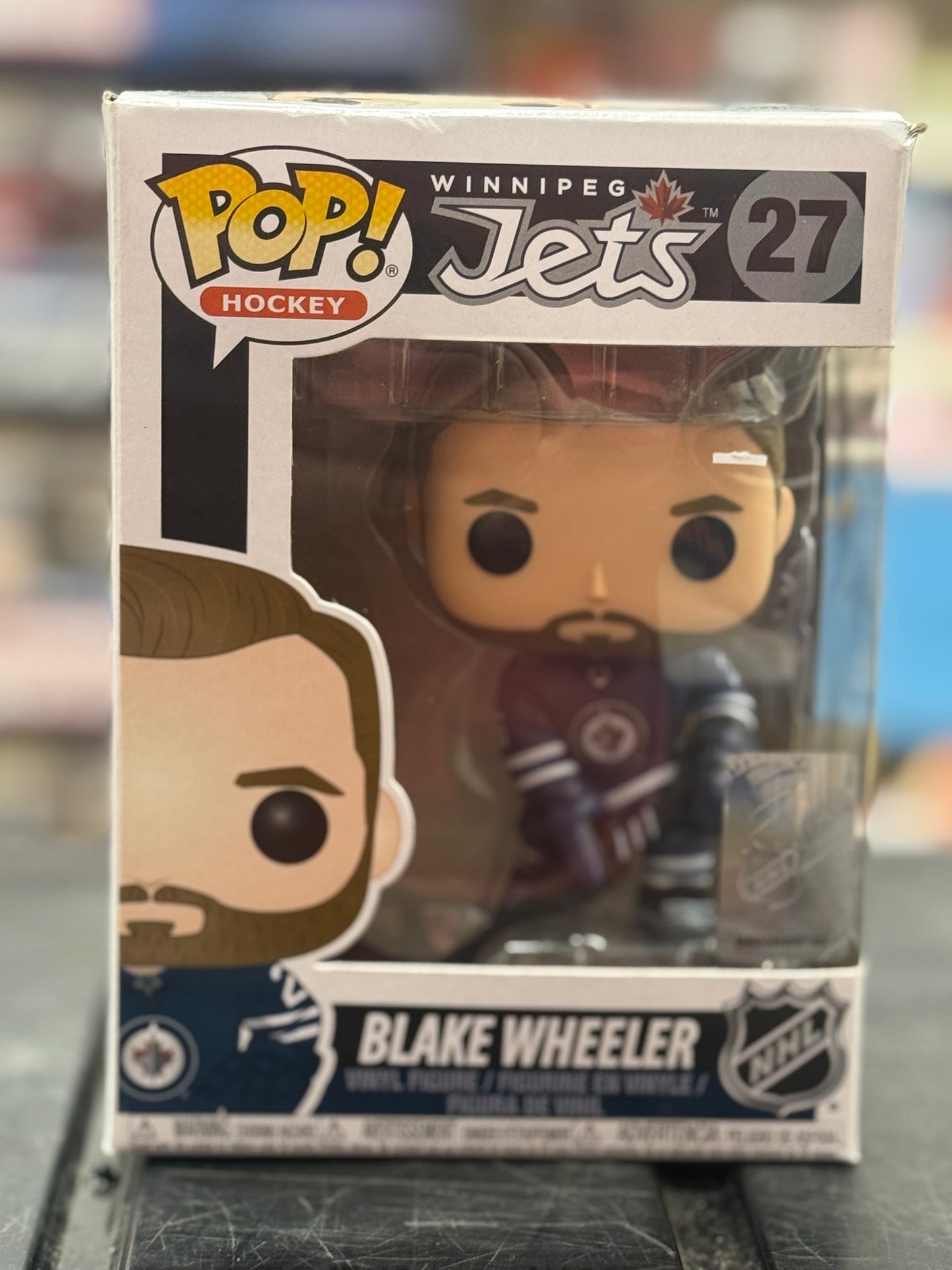 Winnipeg Jets 27 Blake Wheeler Funko Pop! Vinyl Figure