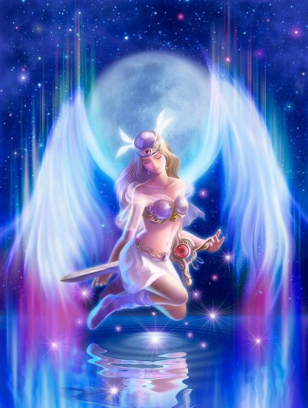 Moon Warrior Lenticular Picture