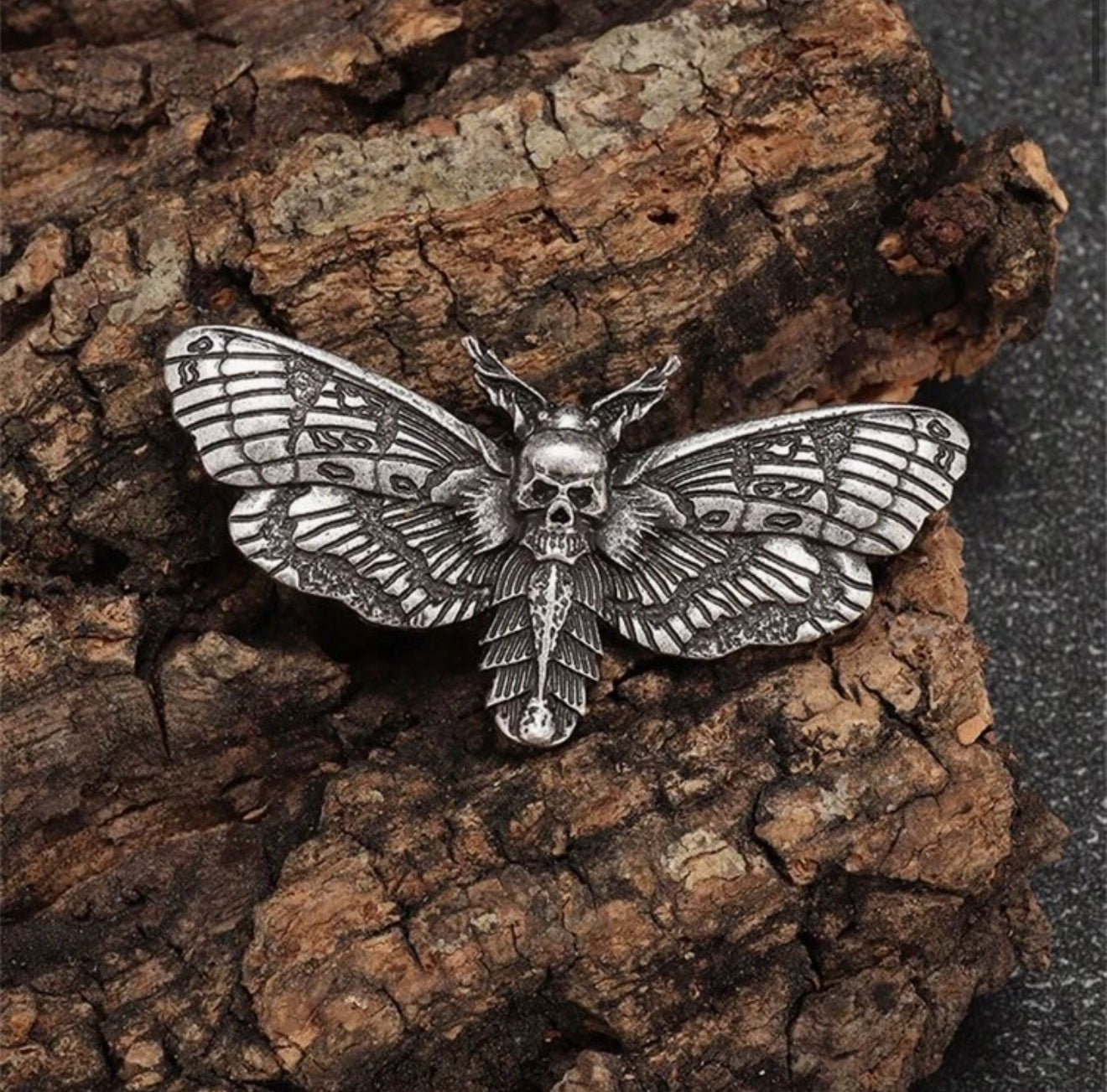 Death’s Head Hawkmoth Brooch