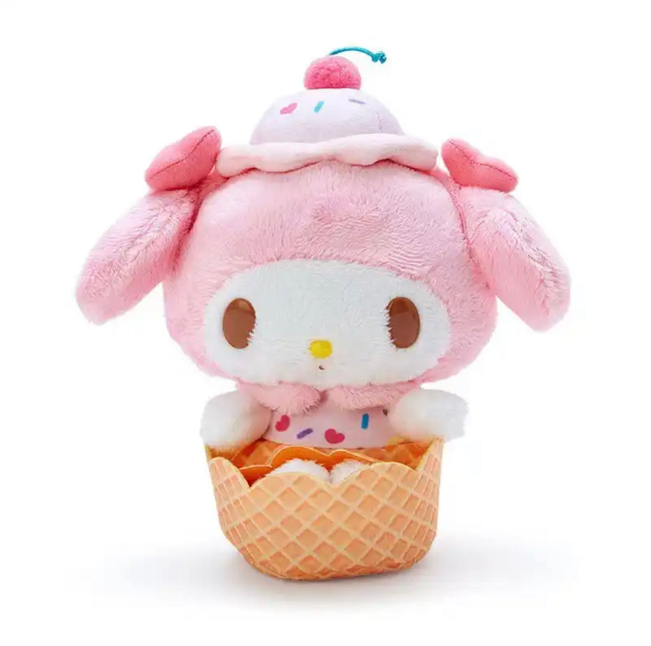 My Melody Cupcake Plush Hanger