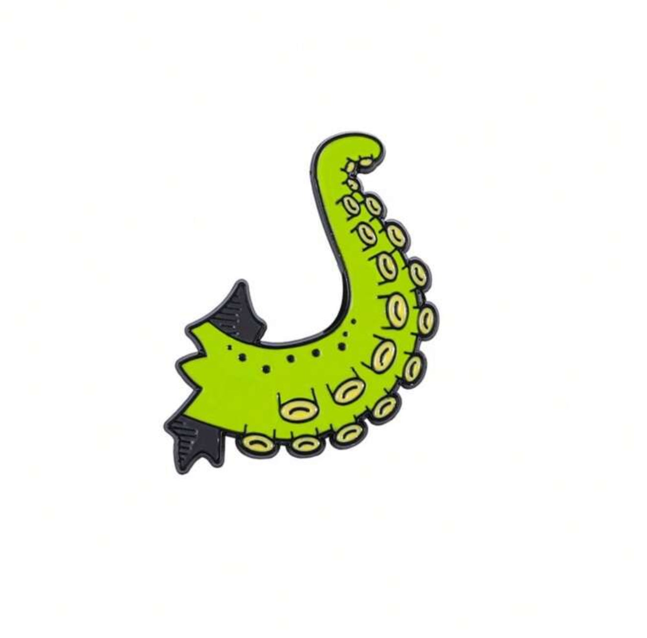 Octopus Arm Pin Badge