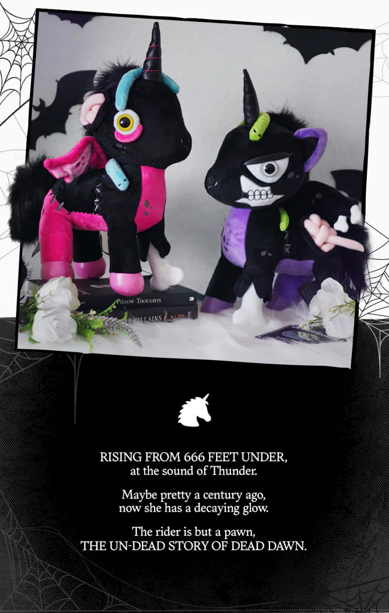 Myth: Zombiecorn: Dead Dawn Plush Kreeptures by Killstar