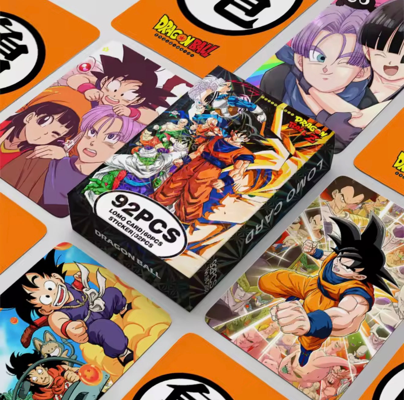 Dragonball Z Lomo Card & Sticker Pack (92pcs)