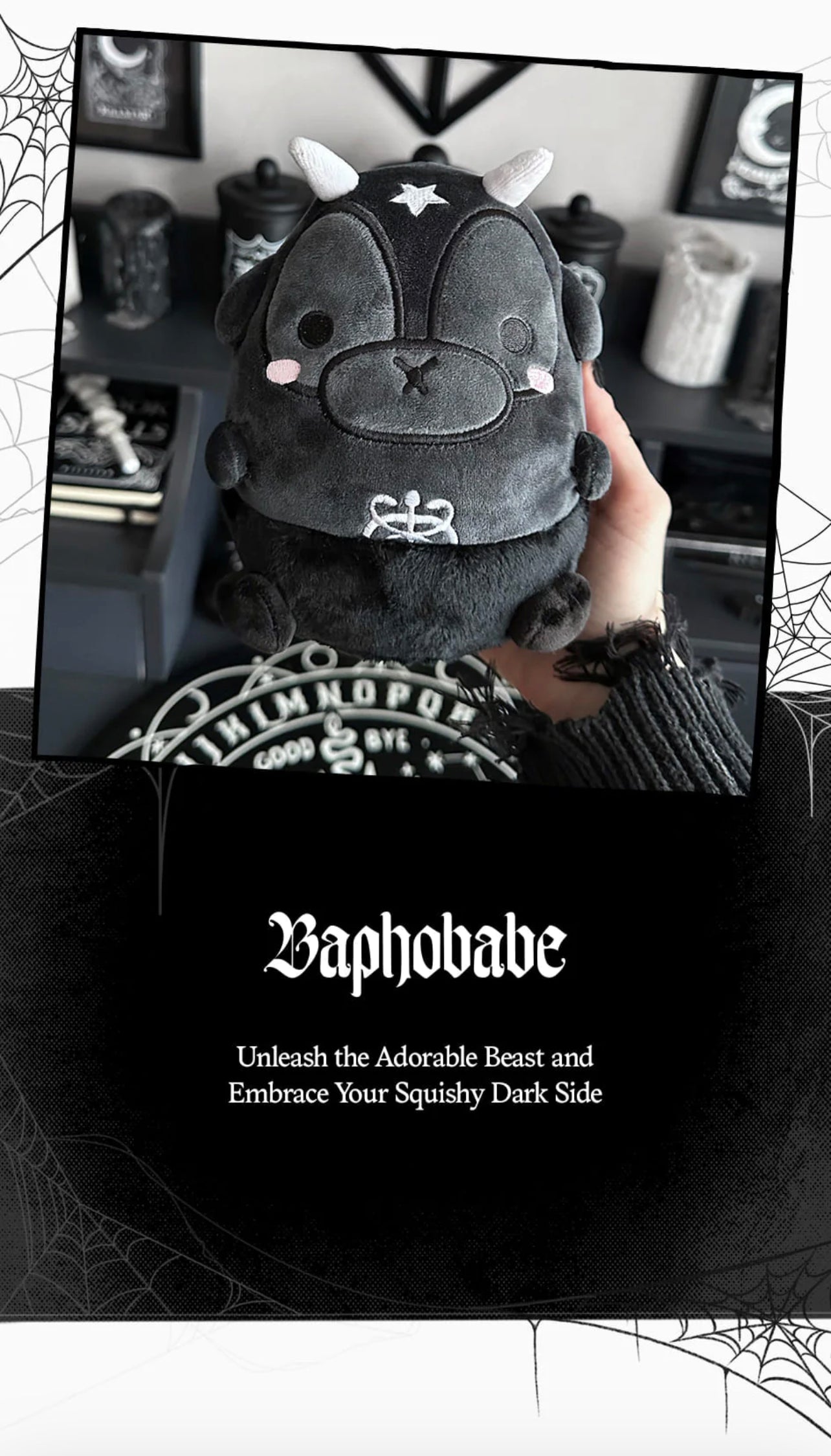 Kuties: Baphobabe Plush by Killstar