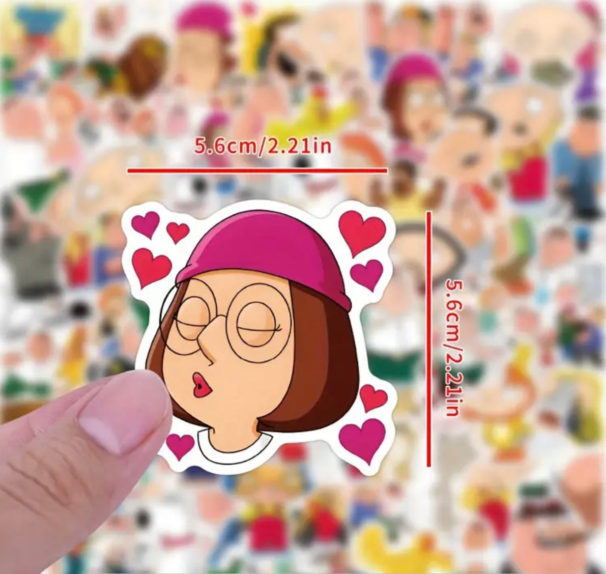 Family Guy Parody Fan Art Sticker