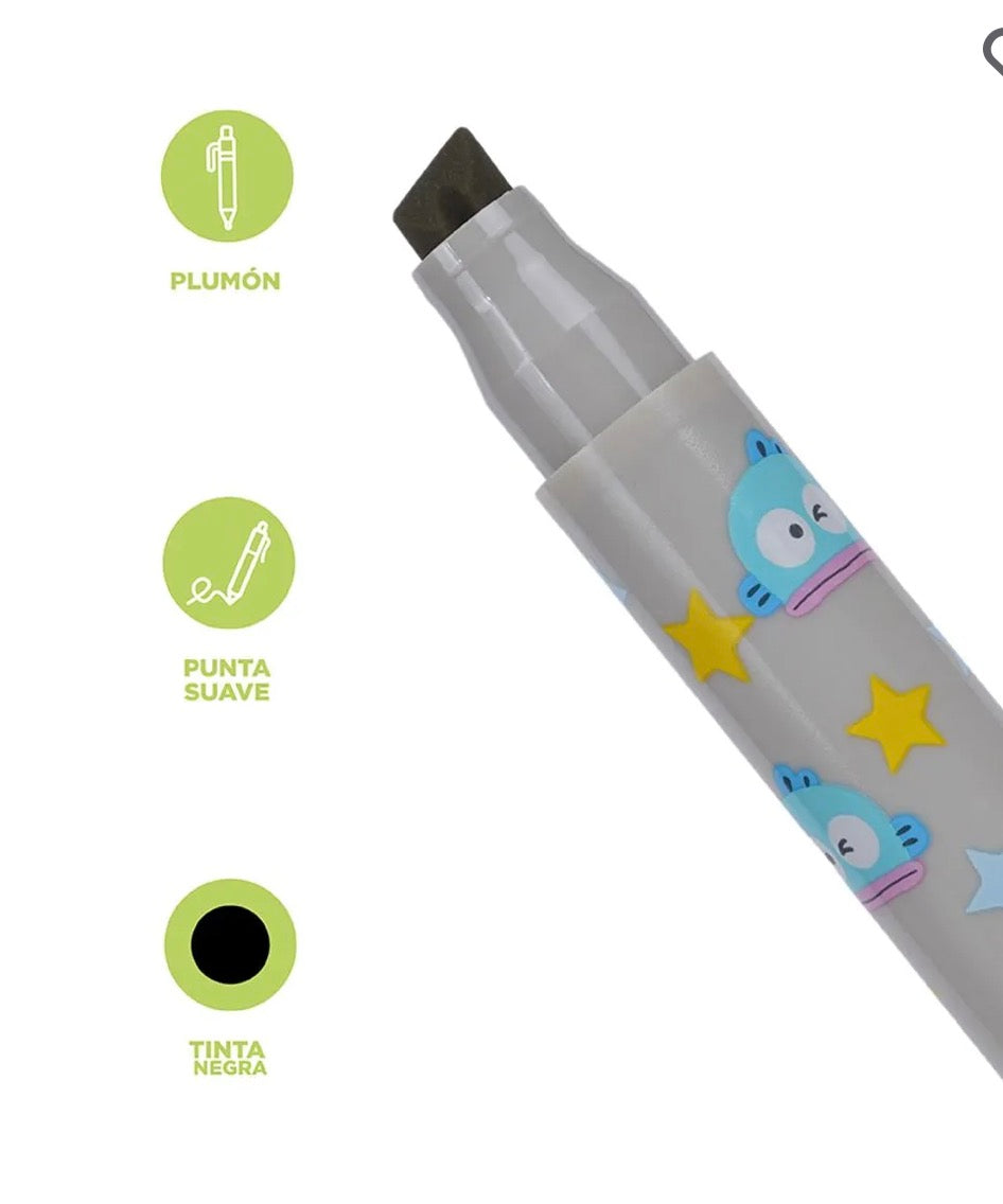 Sanrio Hello Kitty & Friends Hangyodon Big Highlighter Pen
