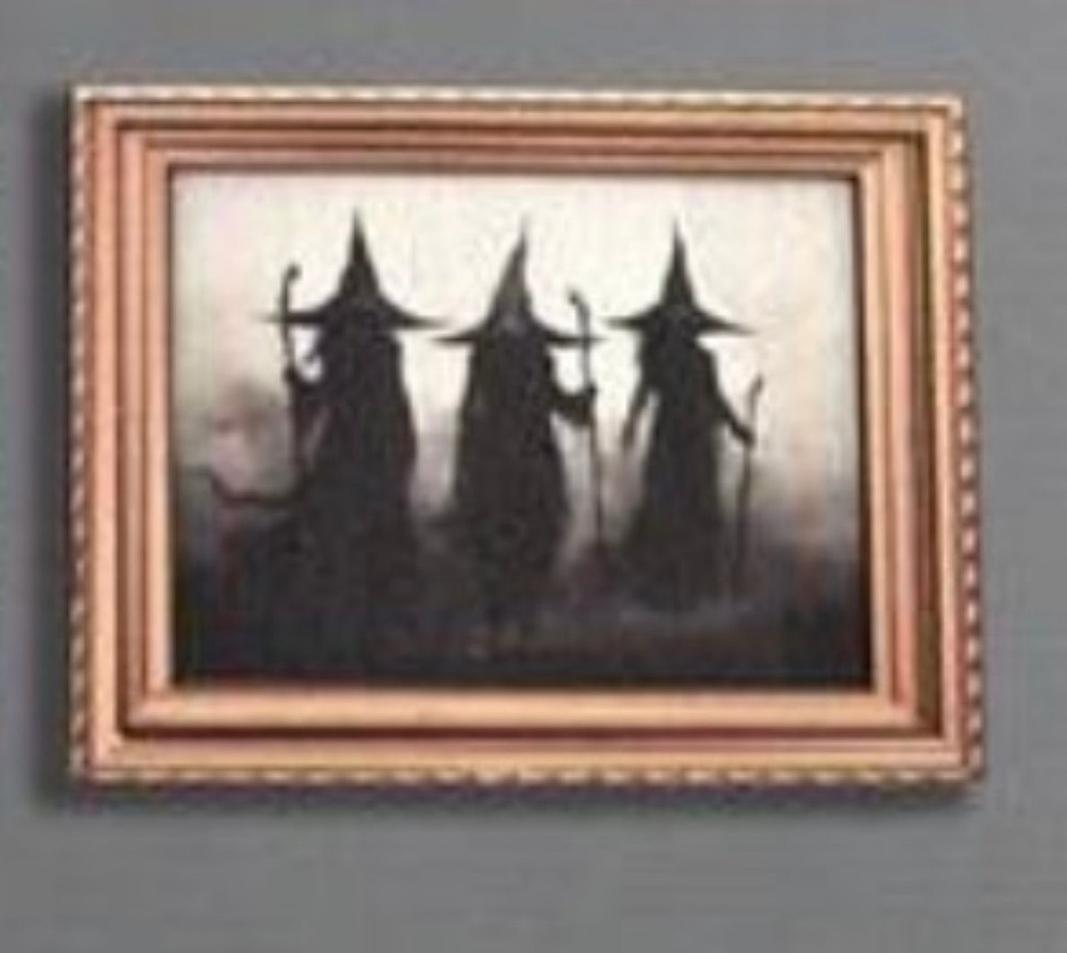 Three Witches Framed Mini Print Fridge Magnet
