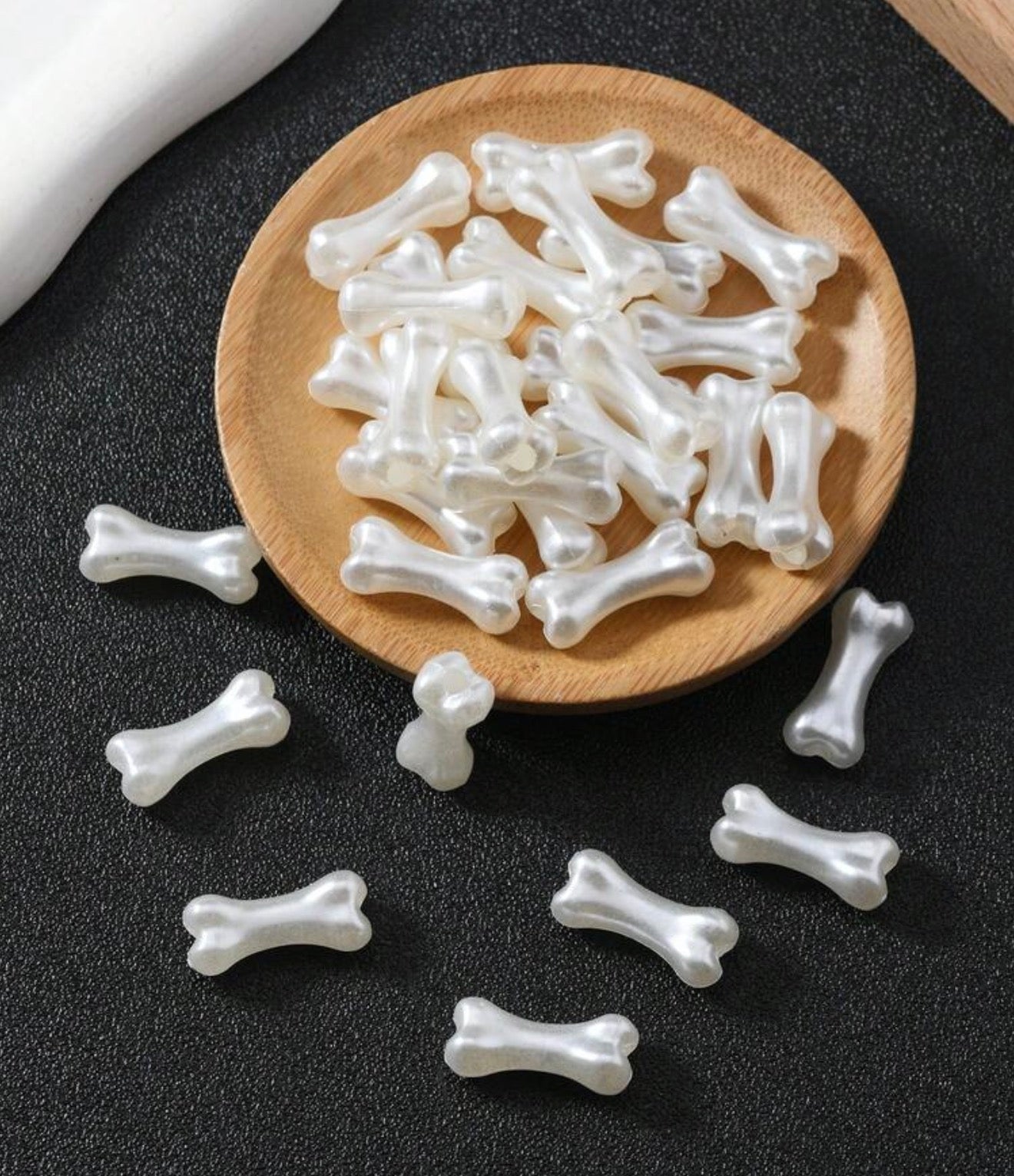 Bone Pearlescent Miniature Figure