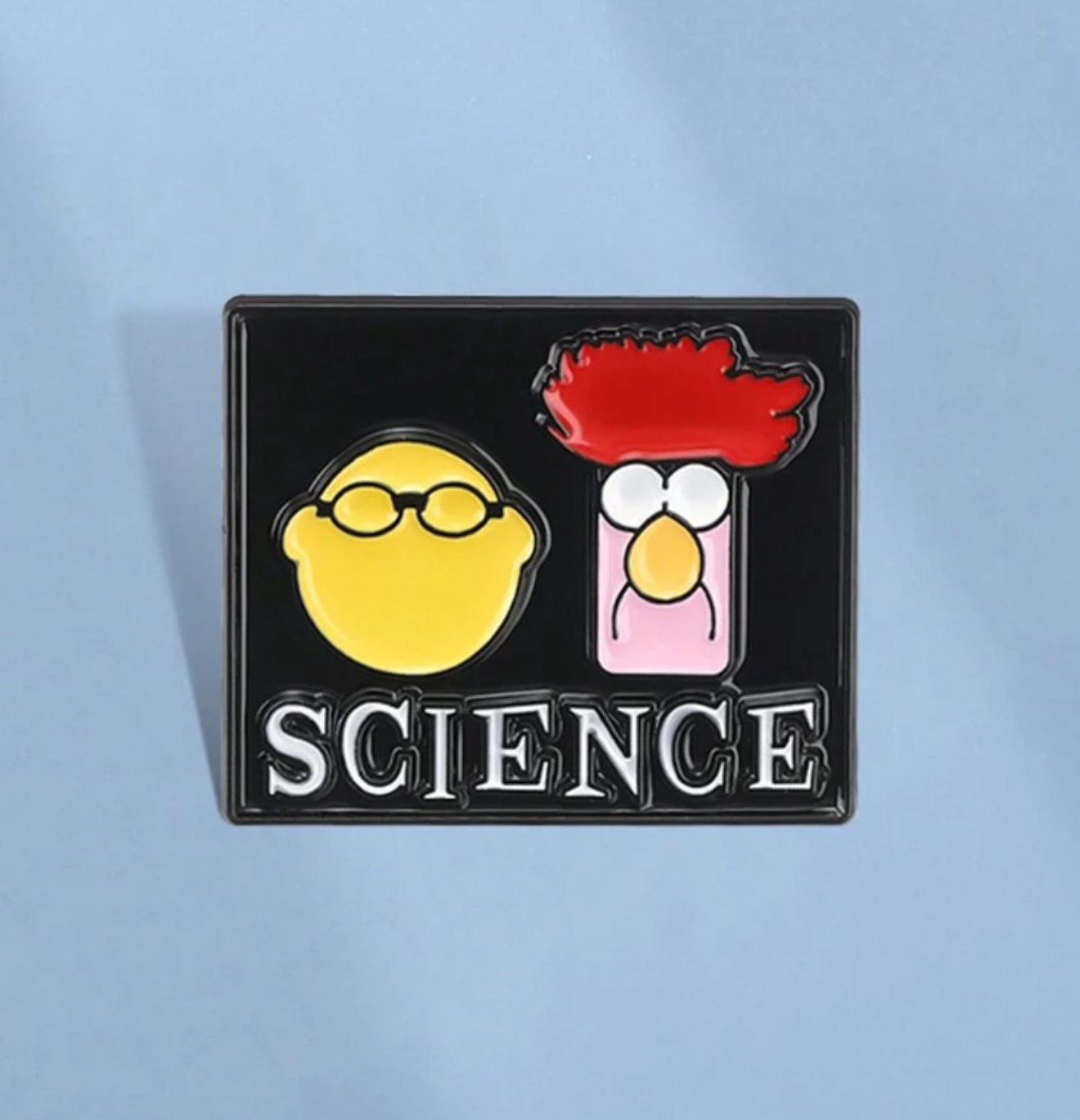 The Muppets Dr. Bunsen & Beaker Science Pin Badge