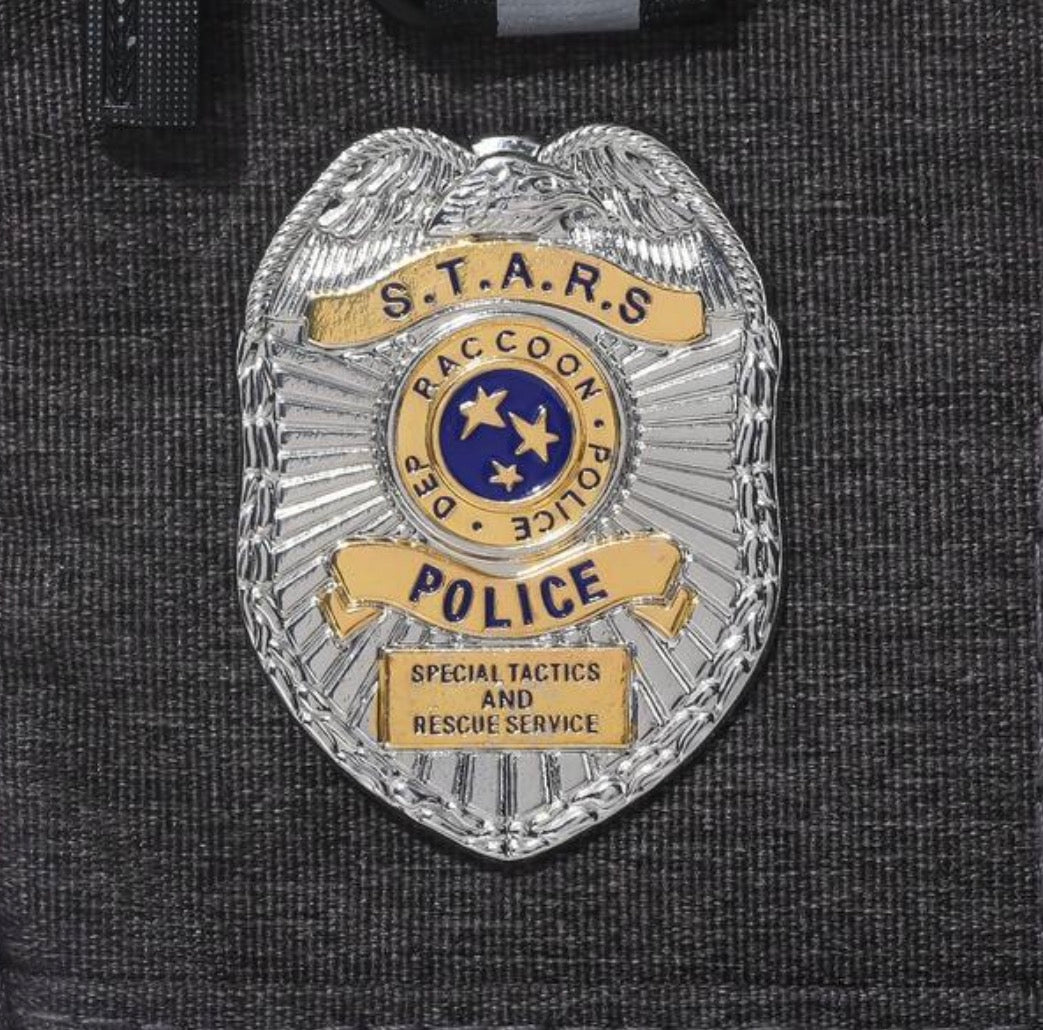 Resident Evil Raccoon Police Department S.T.A.R.S Silver Badge