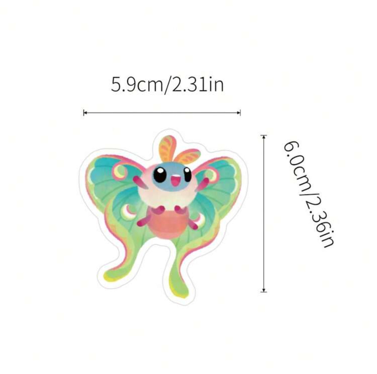 Moth Sticker
