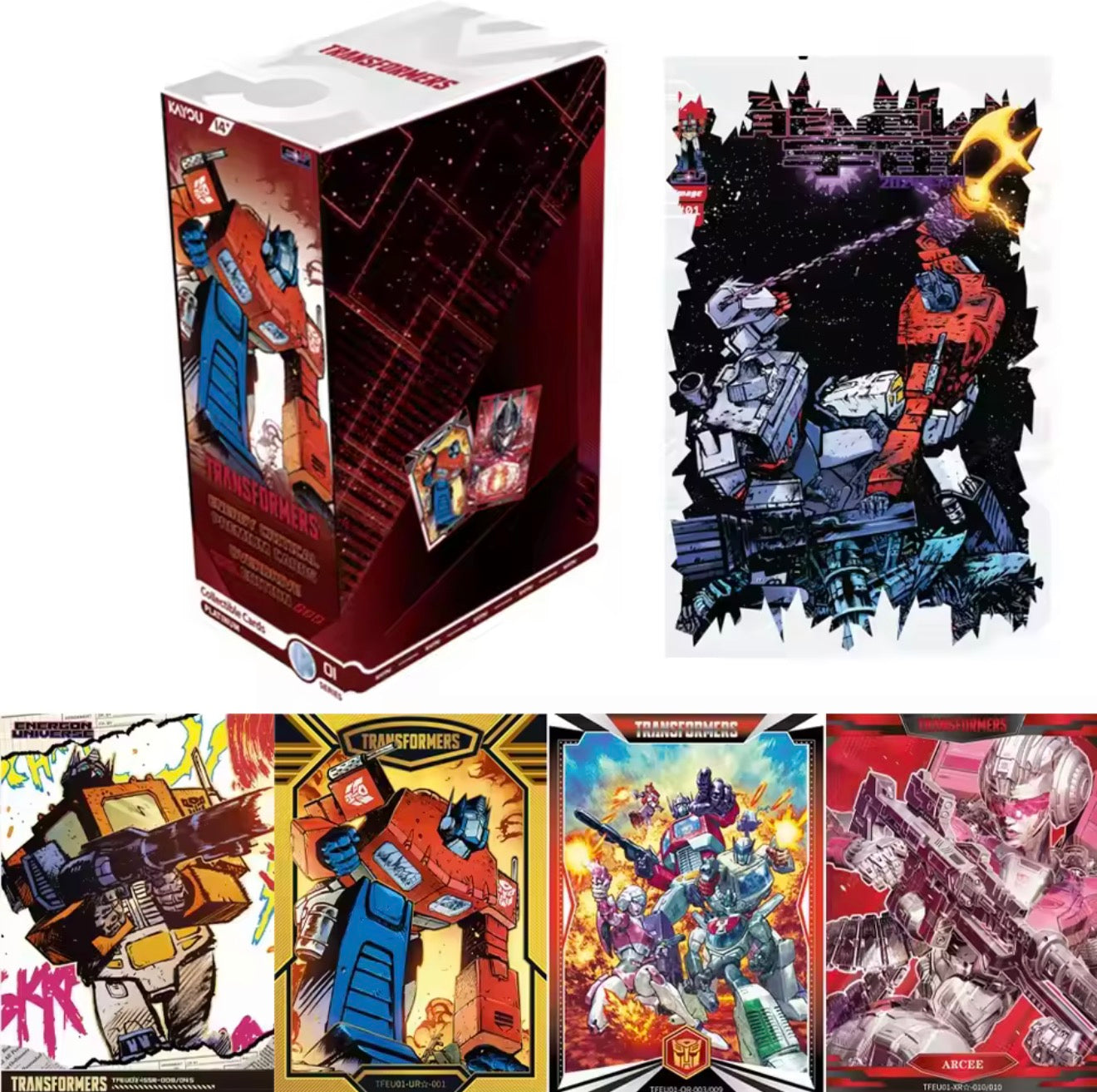 Transformers Energy Critical Premium Cards Overdrive Edition Booster Pack (CN)