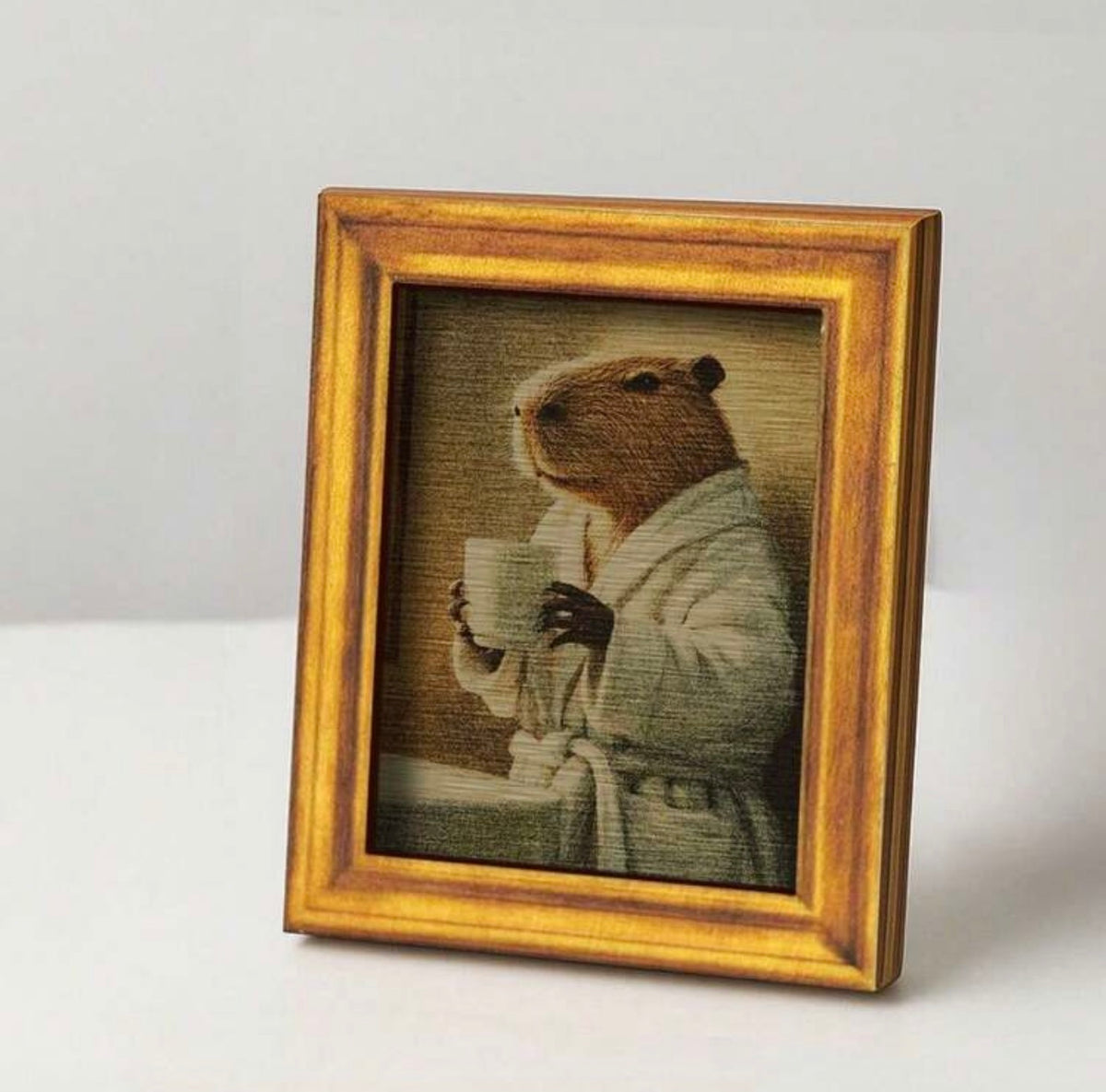 Capybara Cosy Fridge Magnet