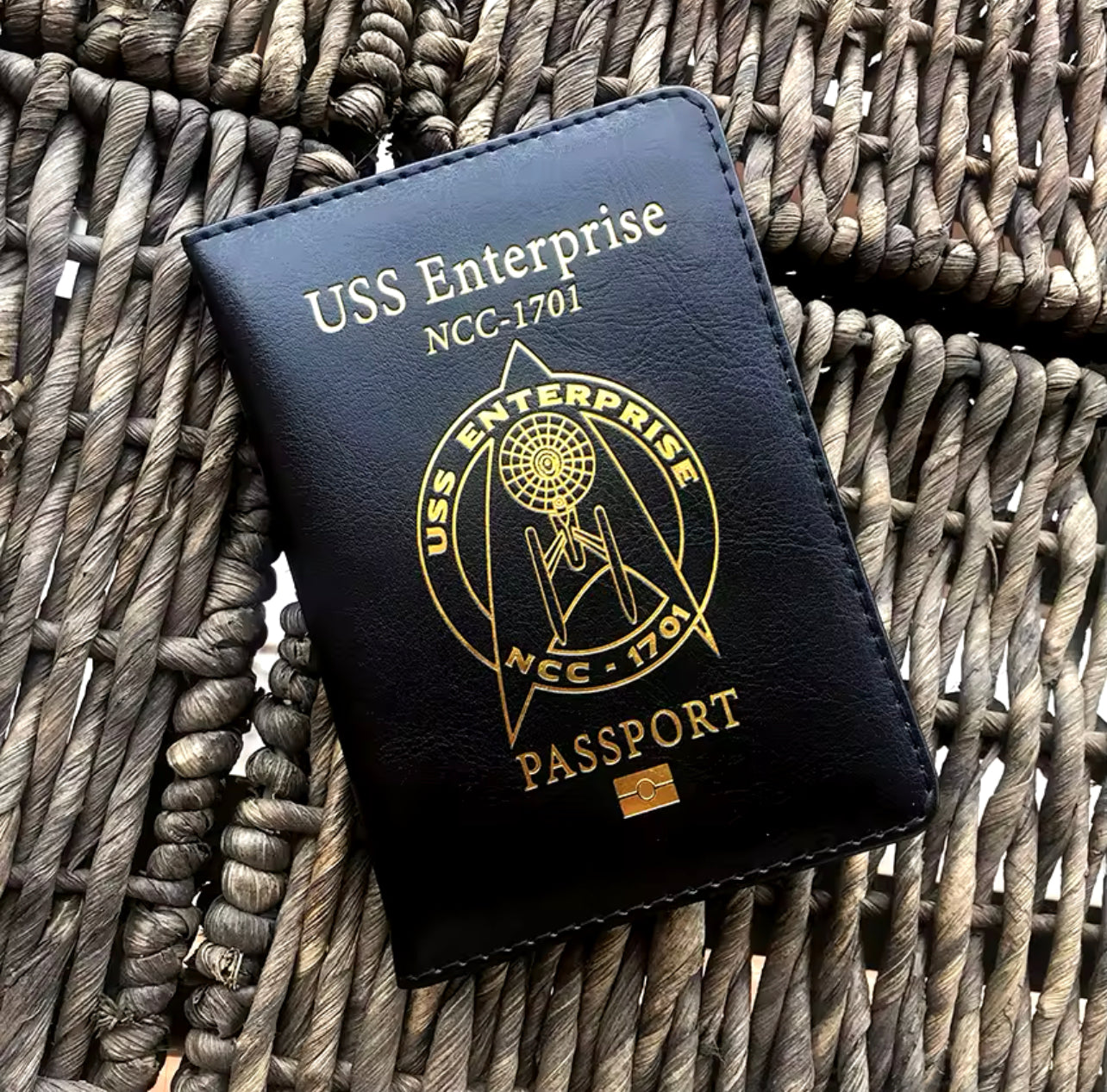 USS Enterprise Passport Cover