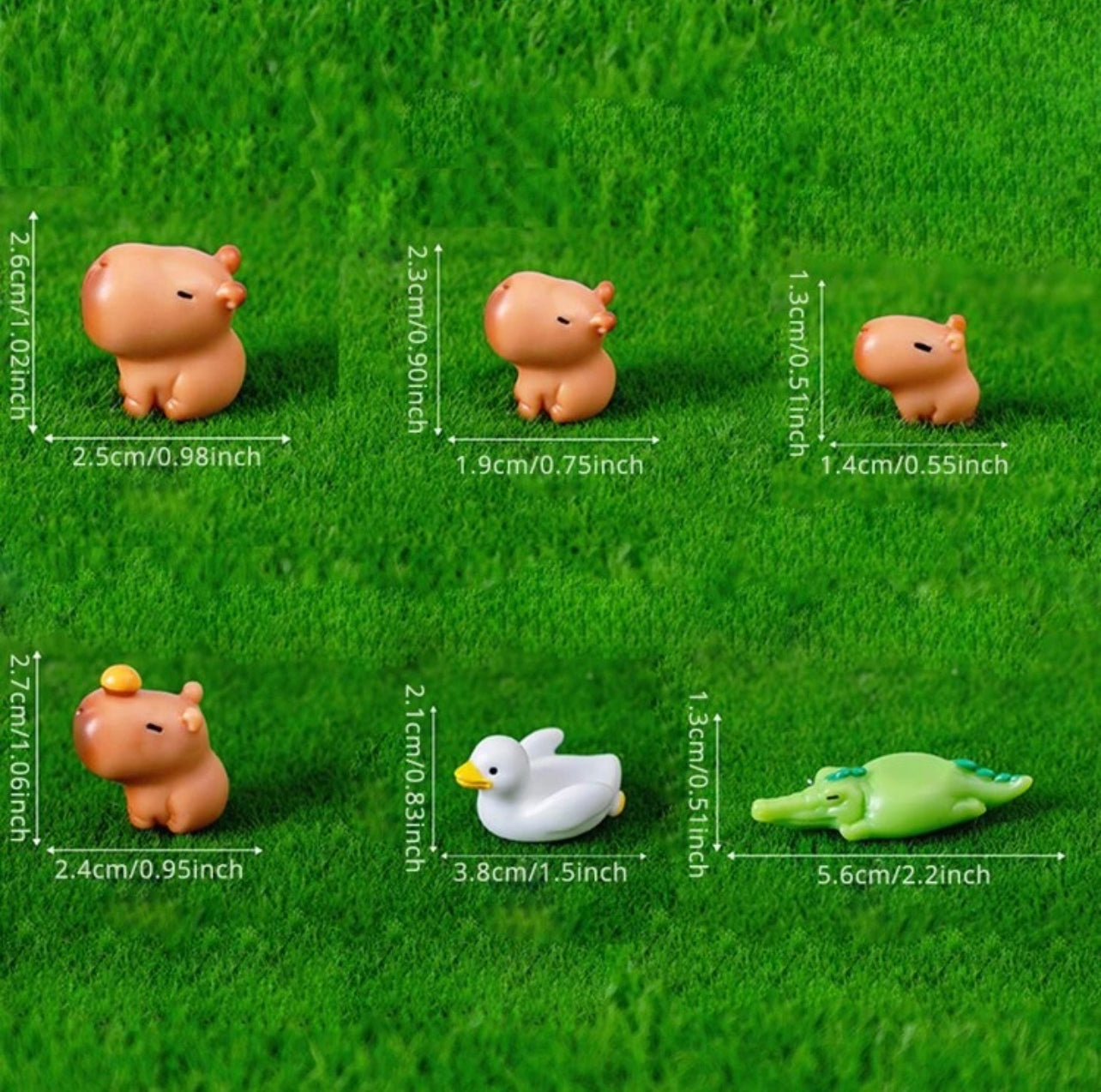 Capybara World Miniature Figure Assortment