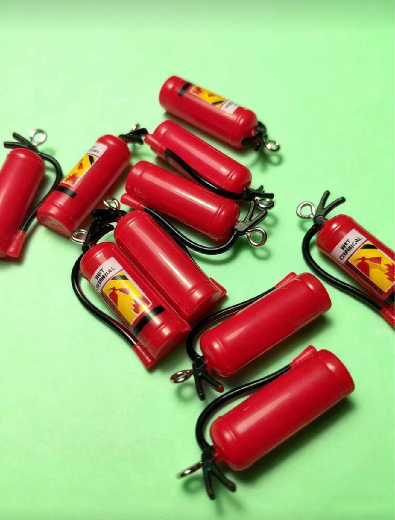Fire Extinguisher Miniature Prop Figure