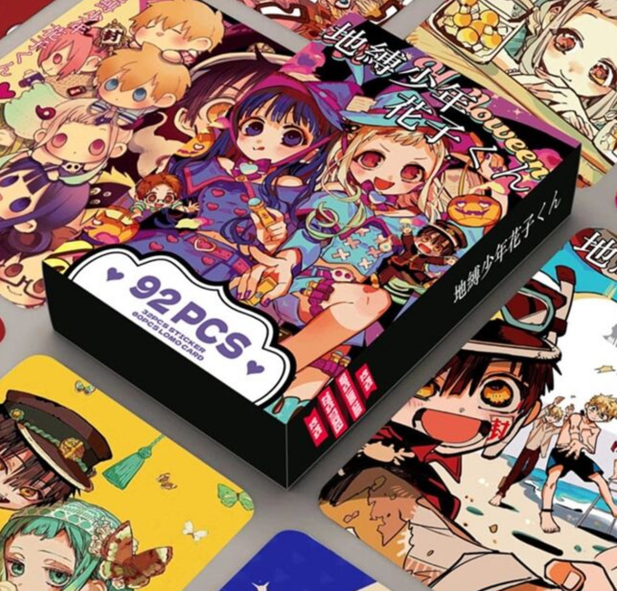 Toilet-Bound Hanako-kun Halloween Edition Collectible Card & Sticker Set (92pc)