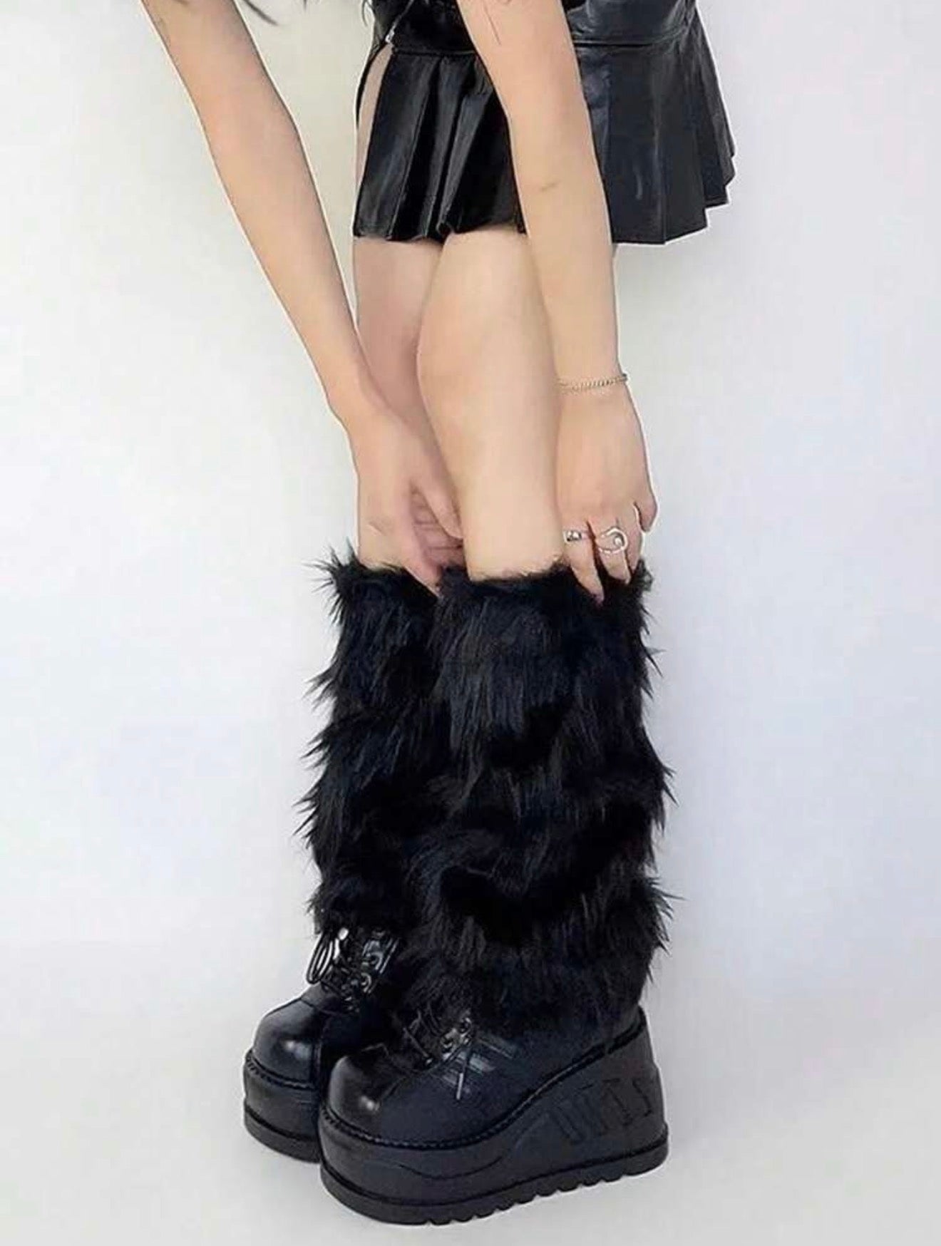 Furry Leg Warmers