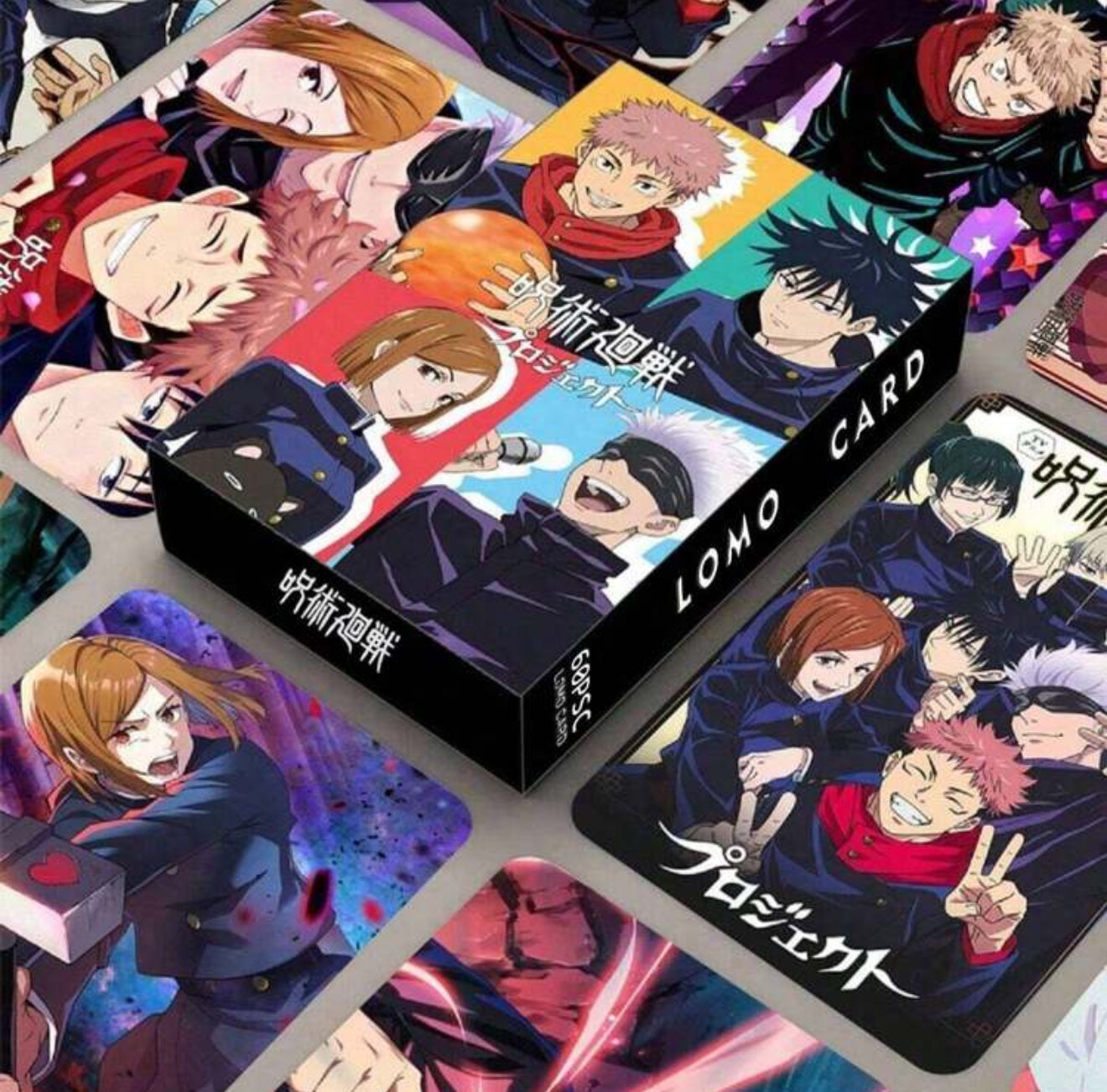 Jujutsu Kaisen Quartet Collectible Lumo Card Set (60pcs)