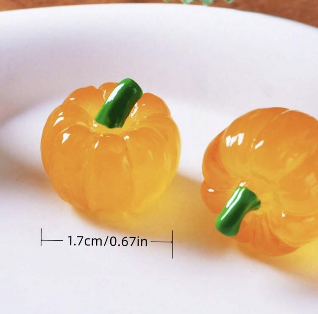 Pumpkin Miniature Luminous Figure