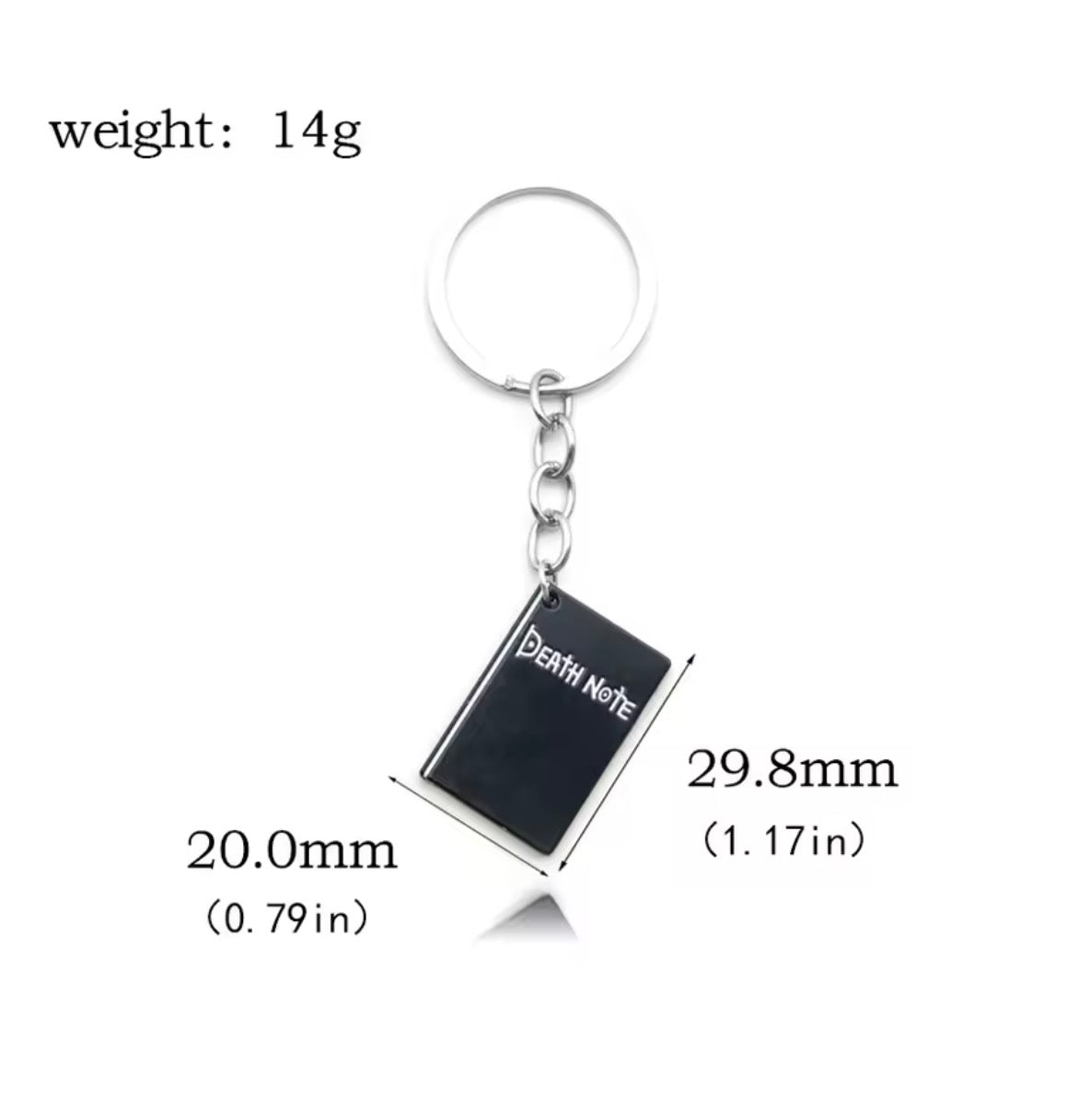 Death Note Book Keychain