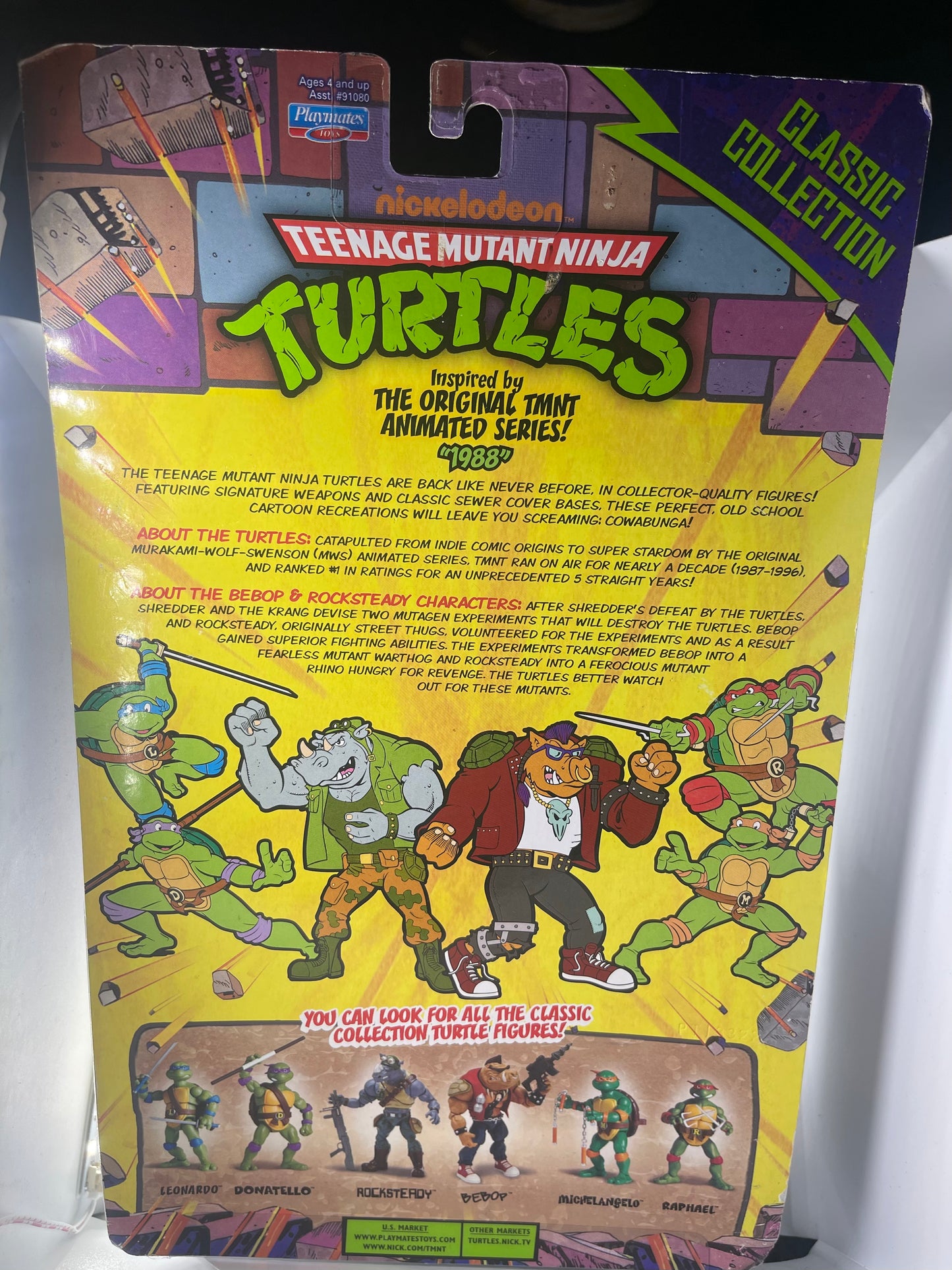 TMNT Classic Collection Bebop 2013 Action Figure