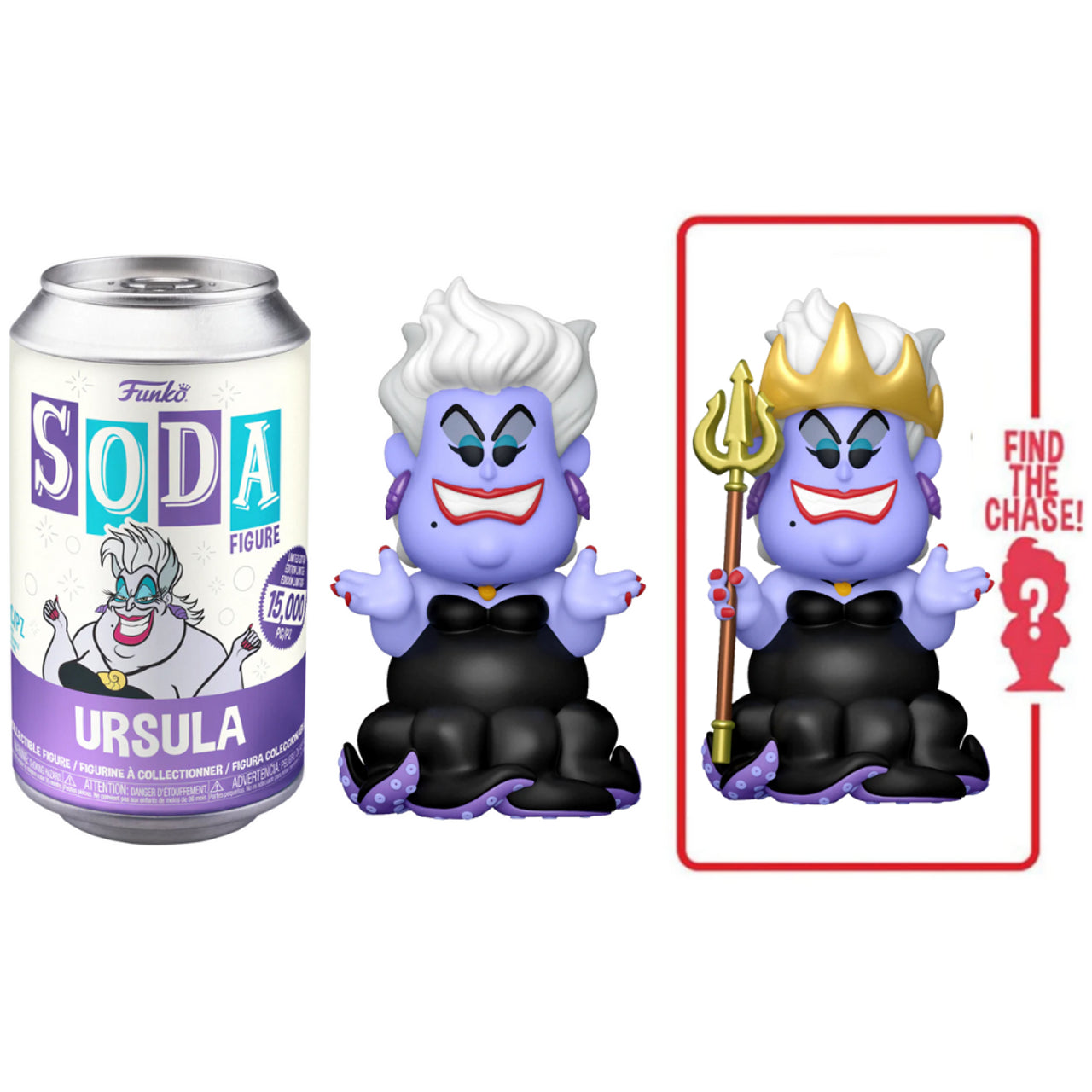 The Little Mermaid Ursula Funko Soda Vinyl Figure