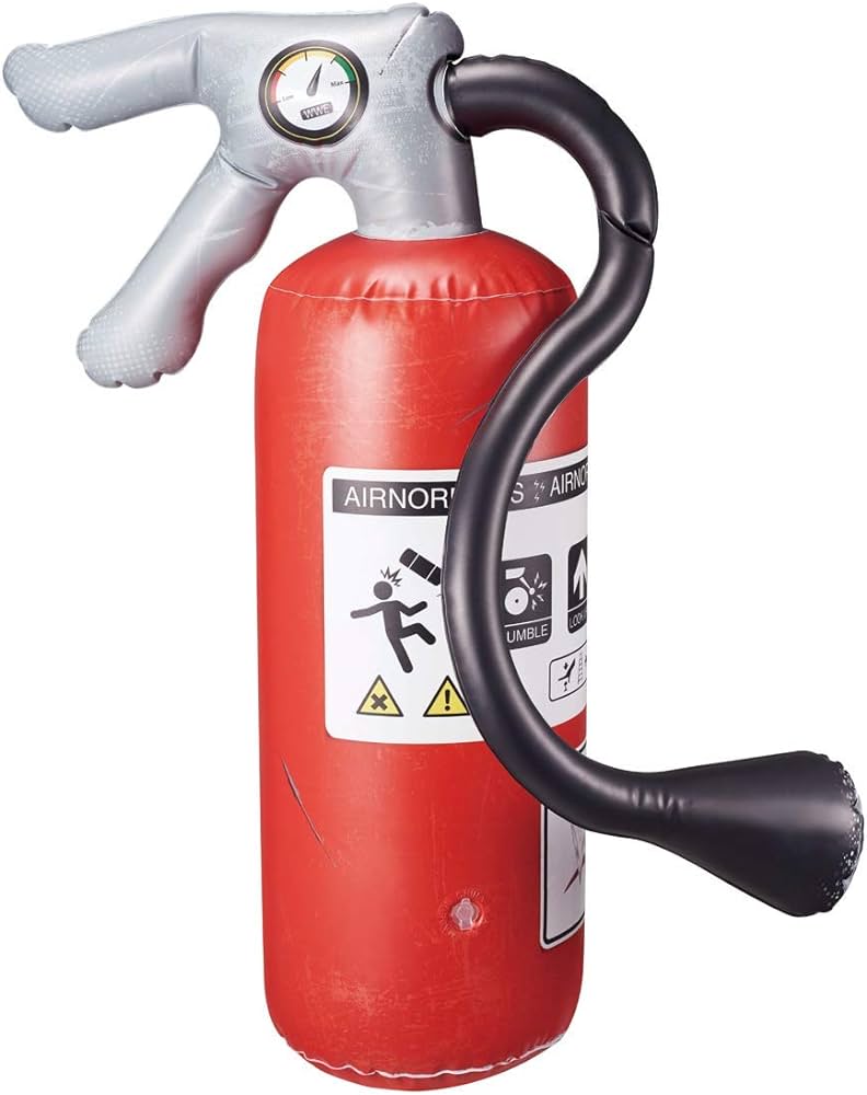 WWE Airnormous Big Bash Fire Extinguisher