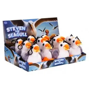 Steven The Seagull 13cm Bag Clip