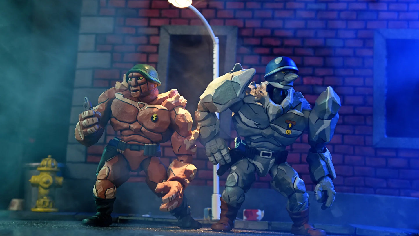 TMNT Traag and Granitor Action Figure 2-Pack