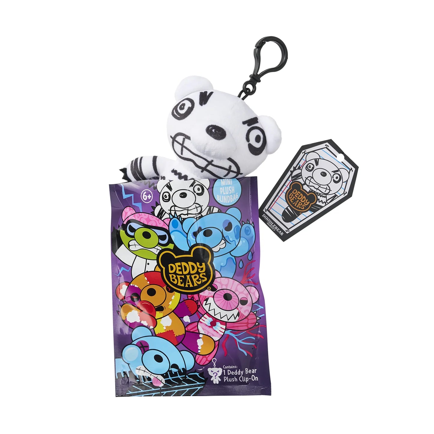 Deddy Bears Mini Plush Bag Clip Blind Bag Series 3