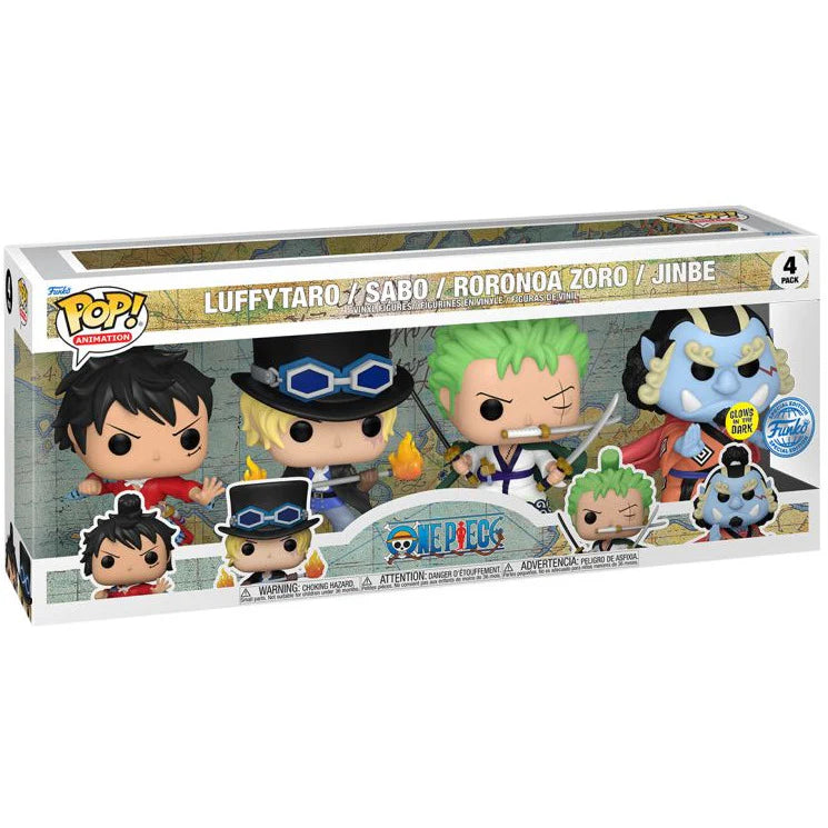 One Piece S4 4-Pack Funko Pop! Vinyl Figures
