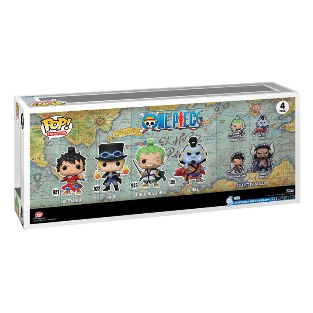 One Piece S4 4-Pack Funko Pop! Vinyl Figures