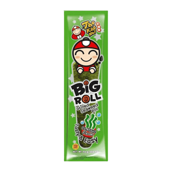 Tao Kae Noi Big Roll: Grilled Seaweed Roll Classic Flavour 3g