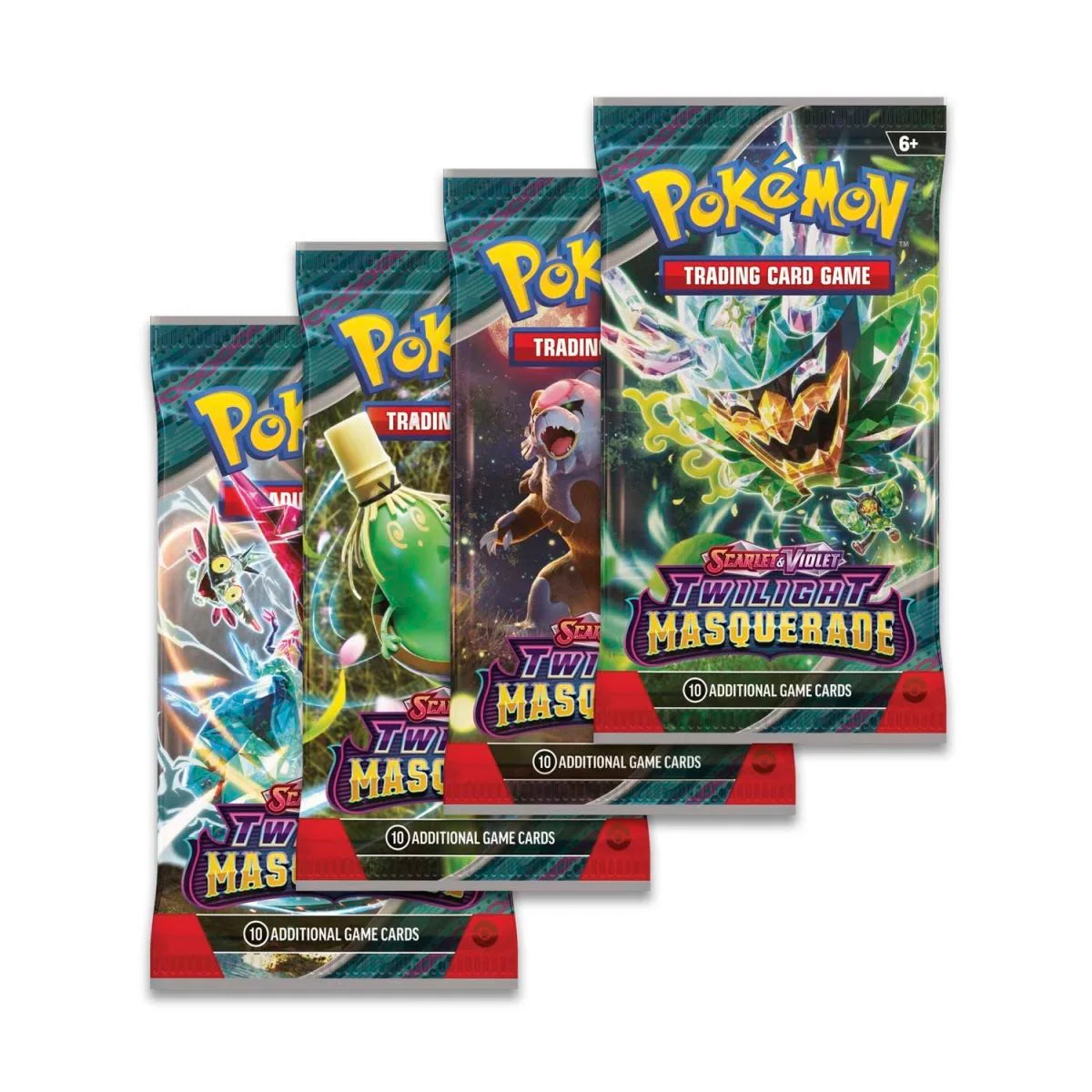 Pokemon TCG Scarlet & Violet 6: Twilight Masquerade Trading Cards