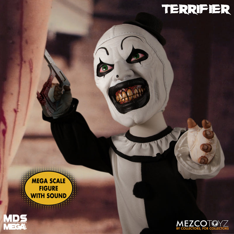 The Terrifier Art the Clown MDS Mega Figure with Sound