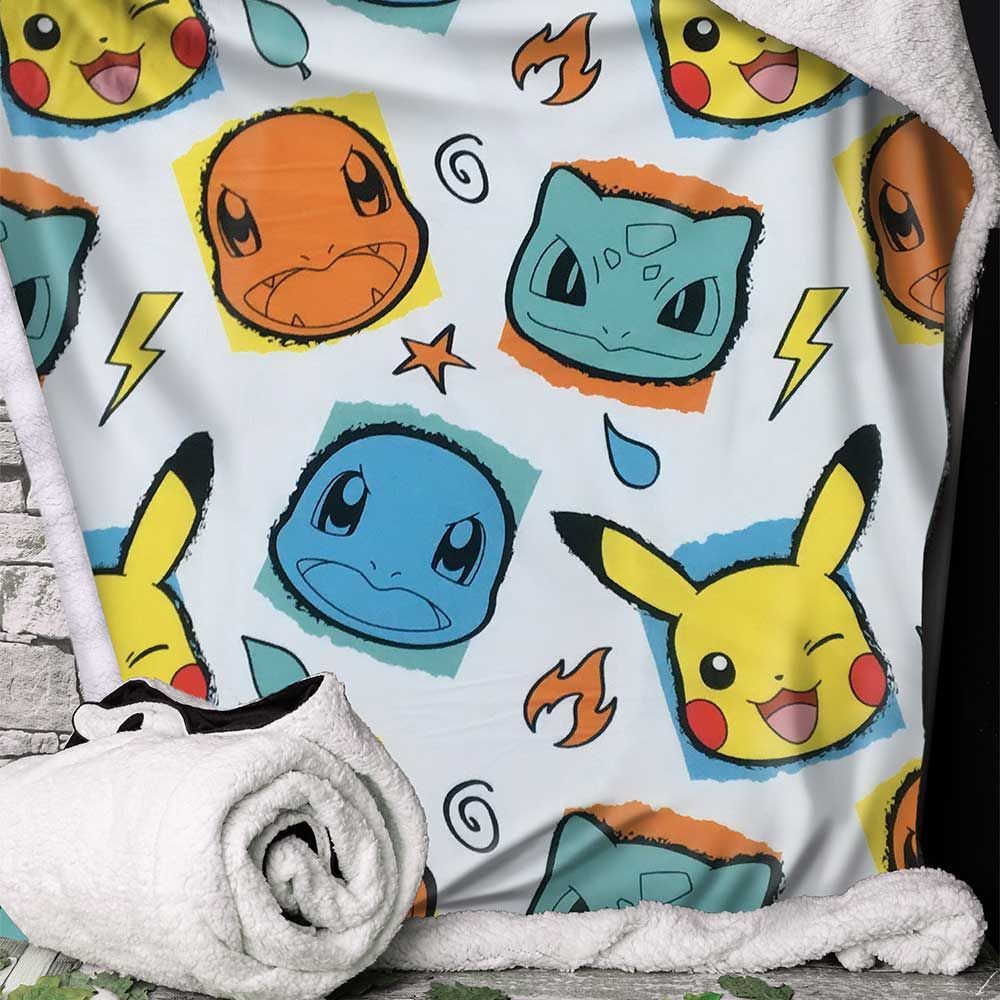 Pokémon Starters Throw 100*150cm