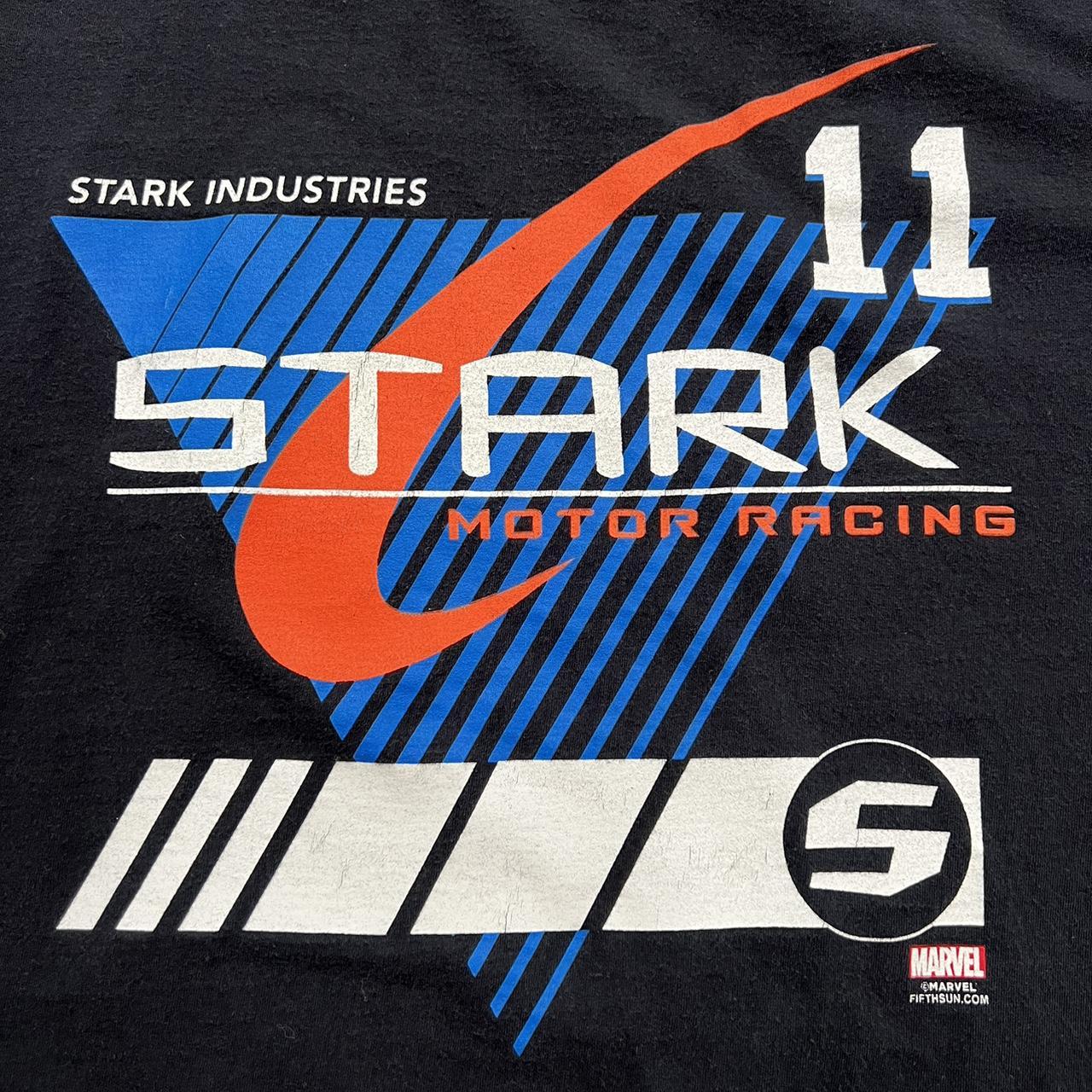 Marvel Stark Industries Stark Motor Racing T-Shirt